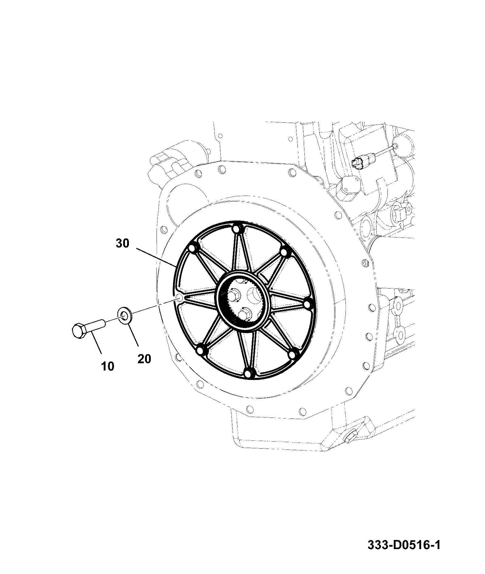 Привод 332/L0312 JCB