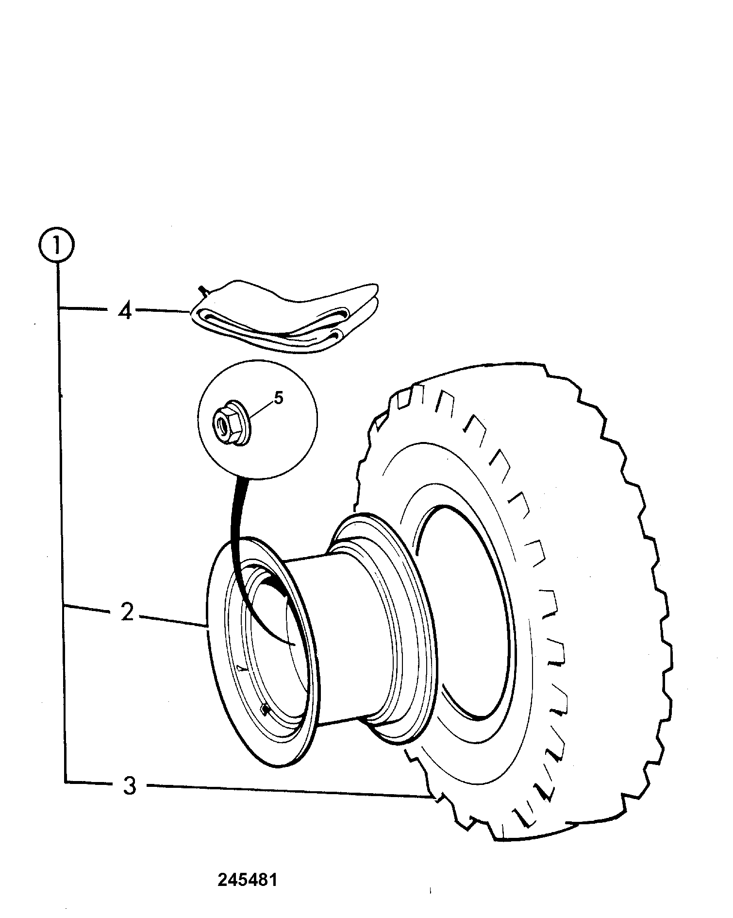 колесо 116/03400 JCB