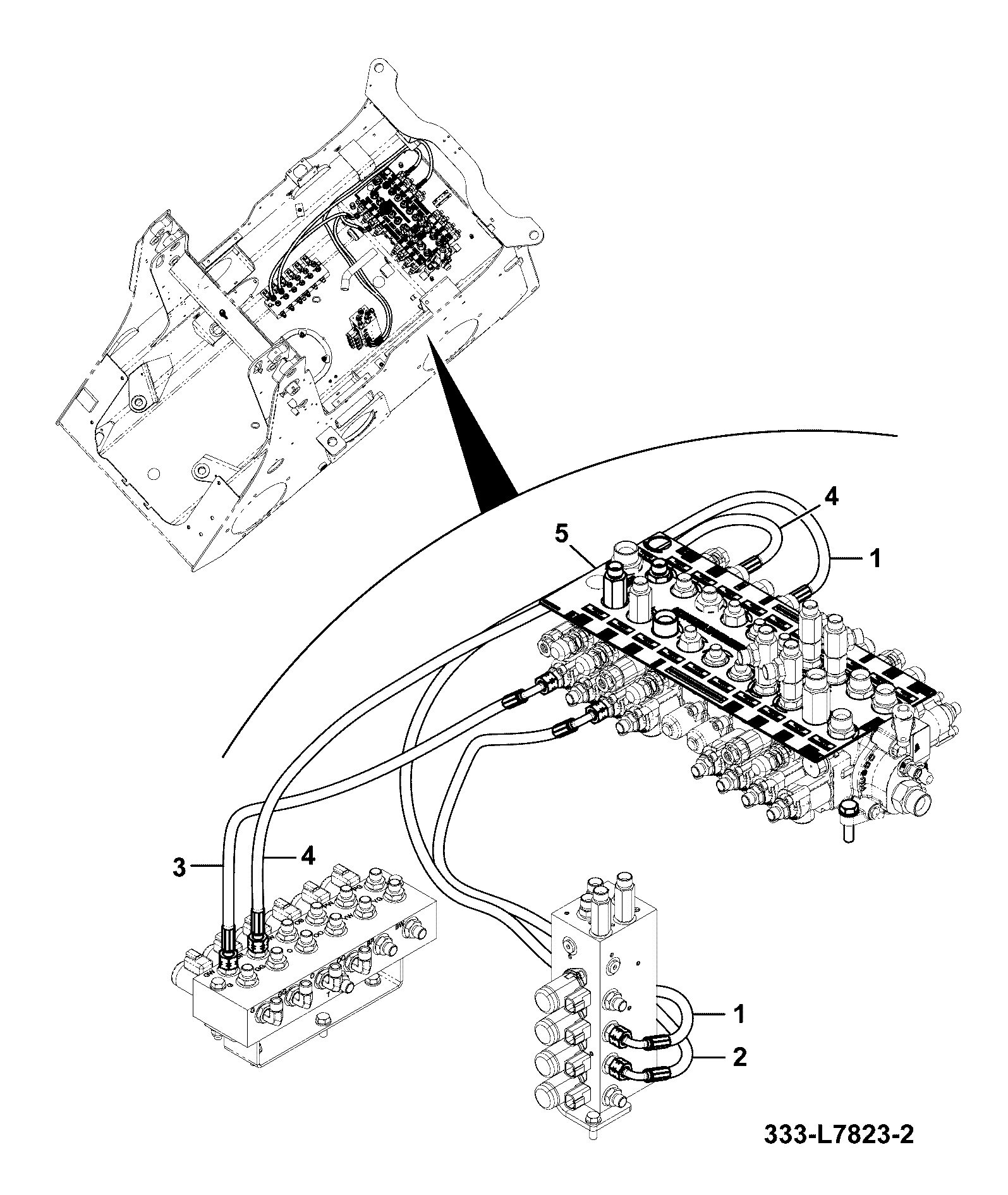 Шланг 333/L7936 JCB