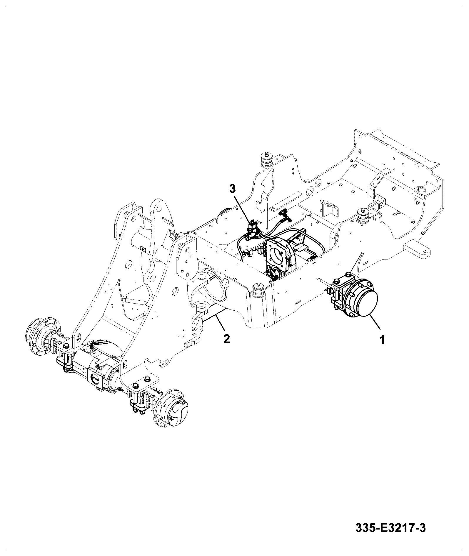 Сборка 335/E3219 JCB