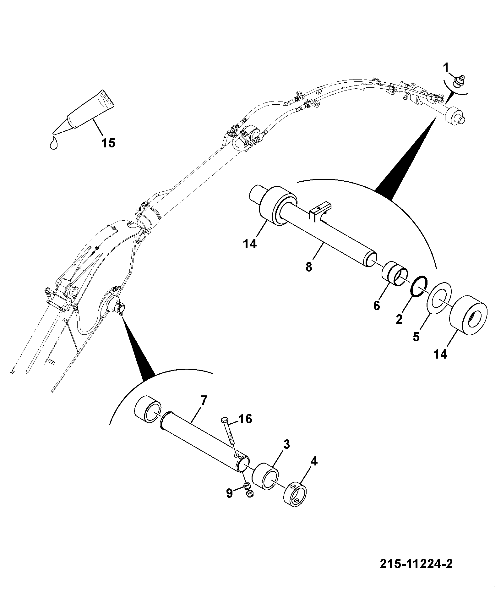 Стрела 335/04578 JCB