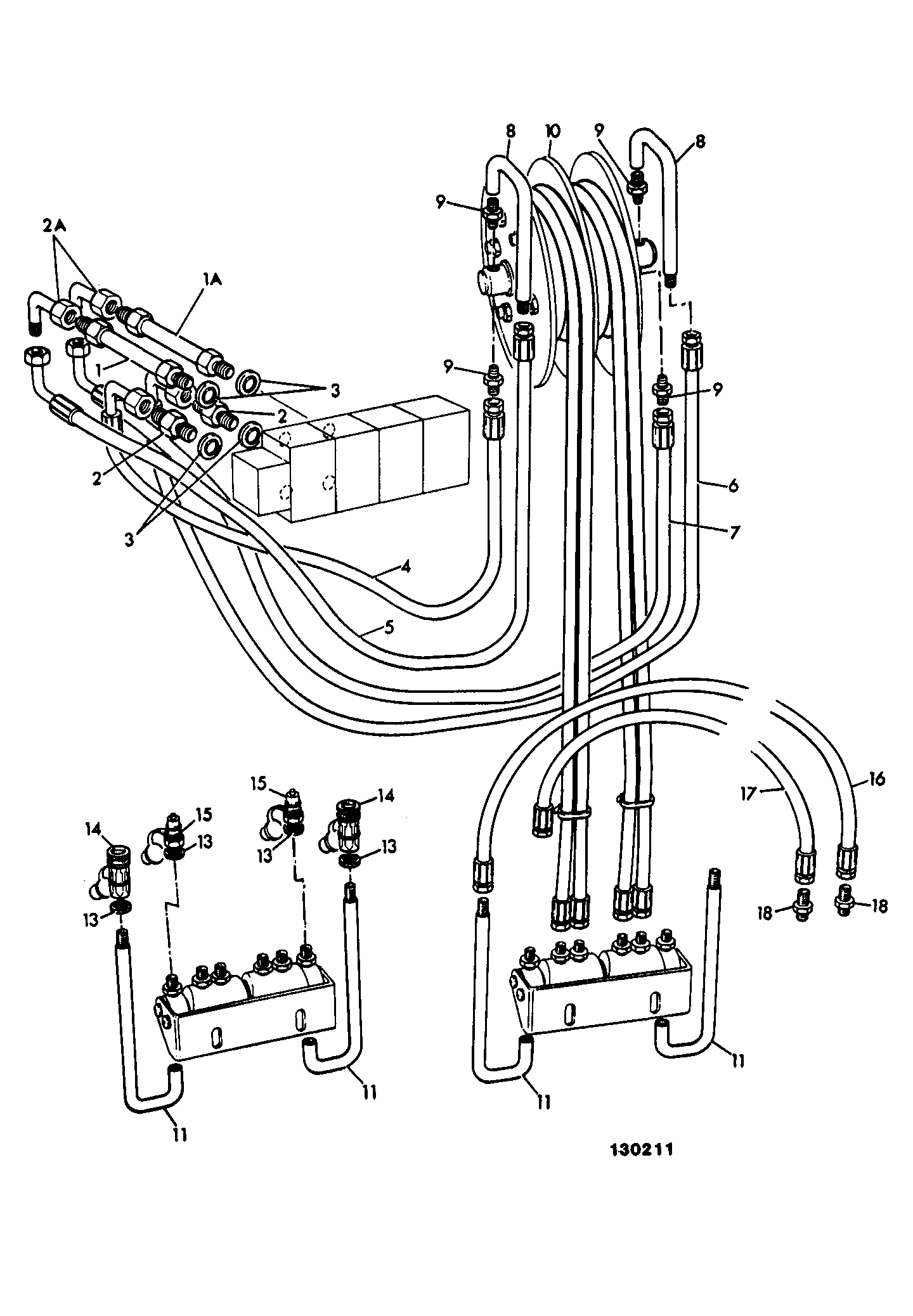 Труба 191/34700 JCB