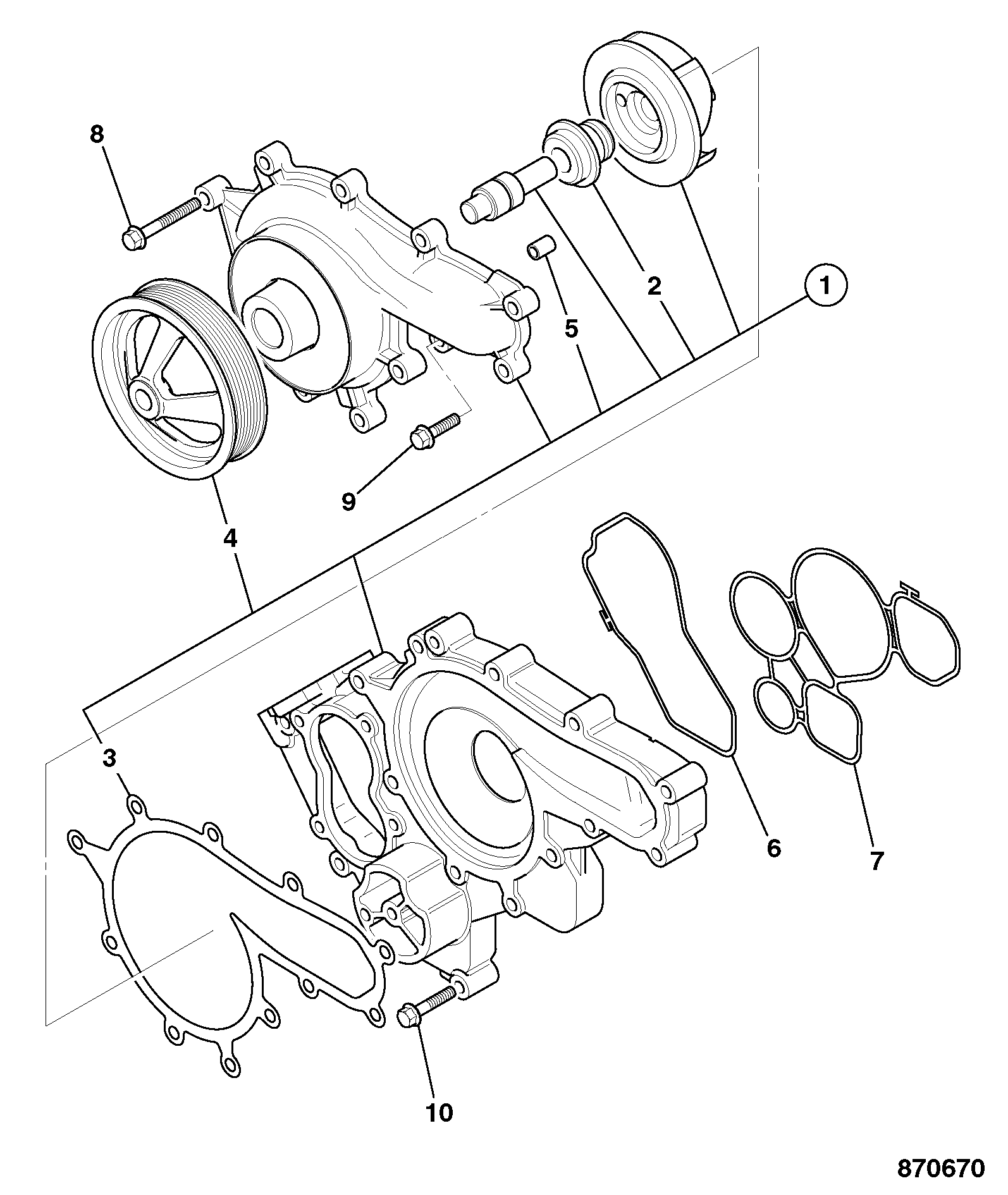 Прокладка SC1498657 JCB