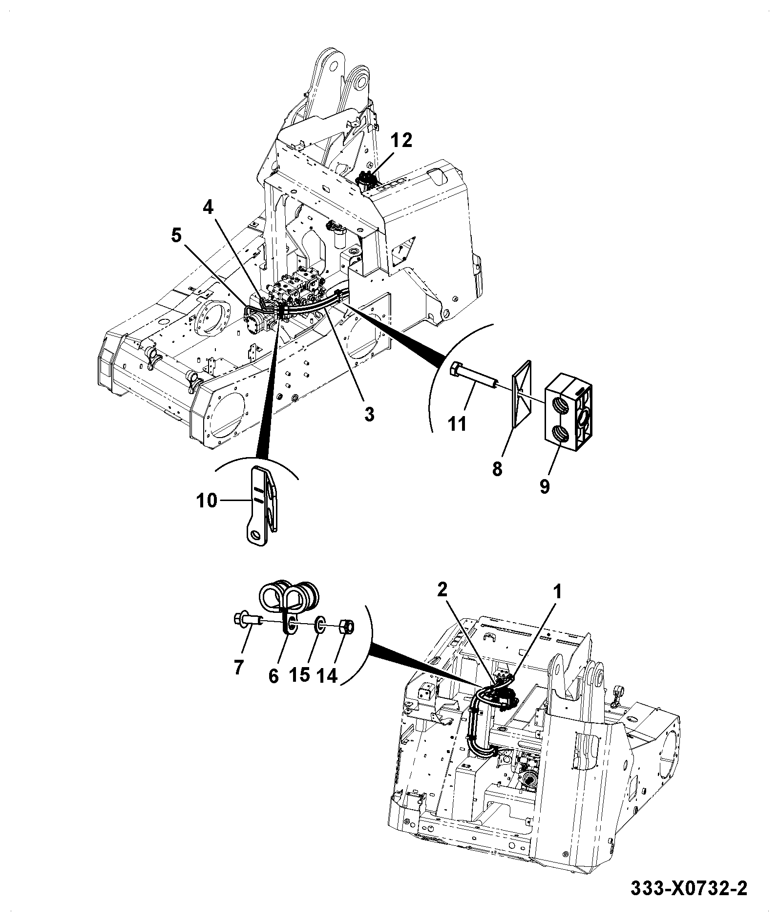 Шланг 333/X5576 JCB