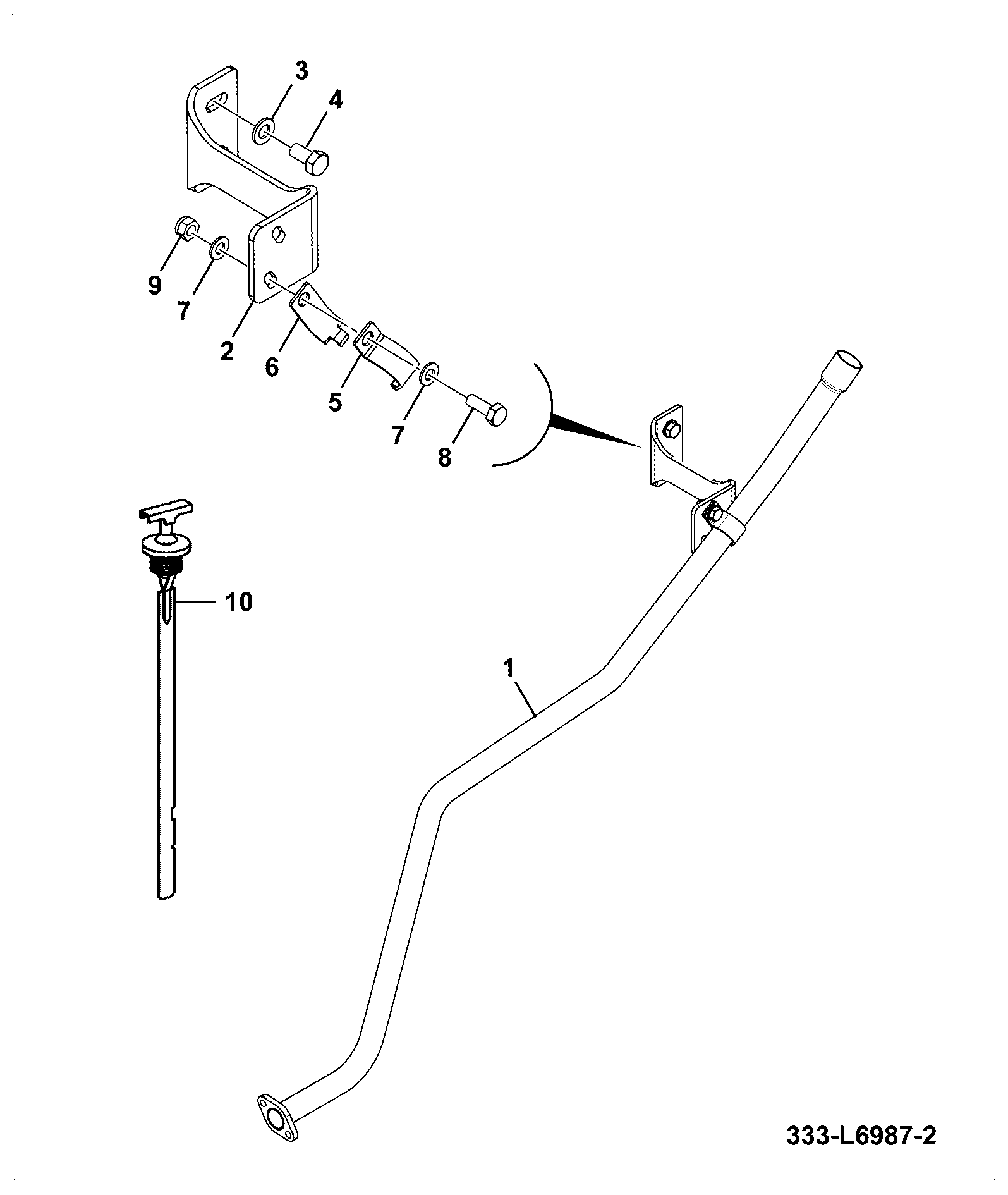 Щуп 333/V0334 JCB