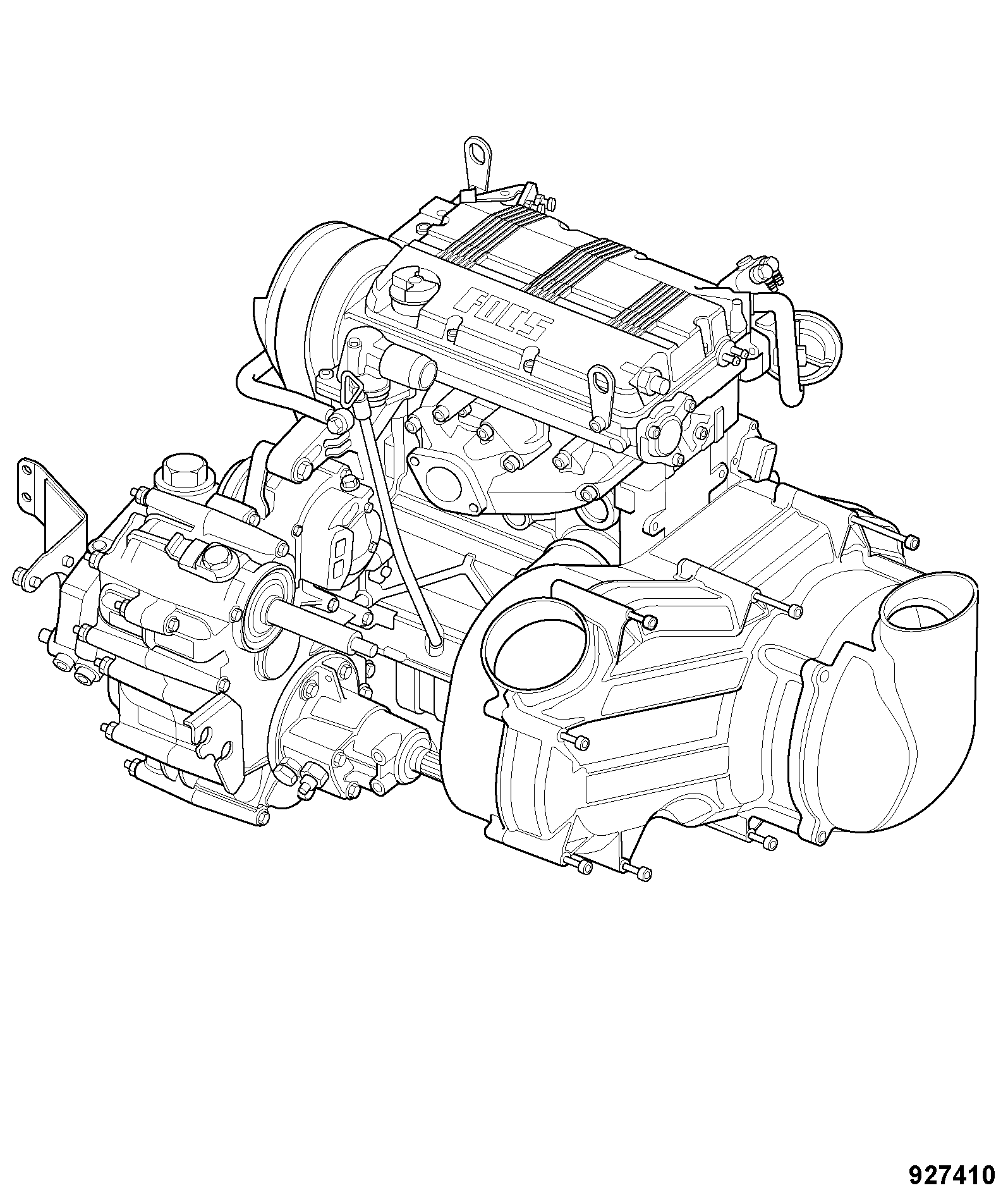 Коробка передач 02/961325 JCB