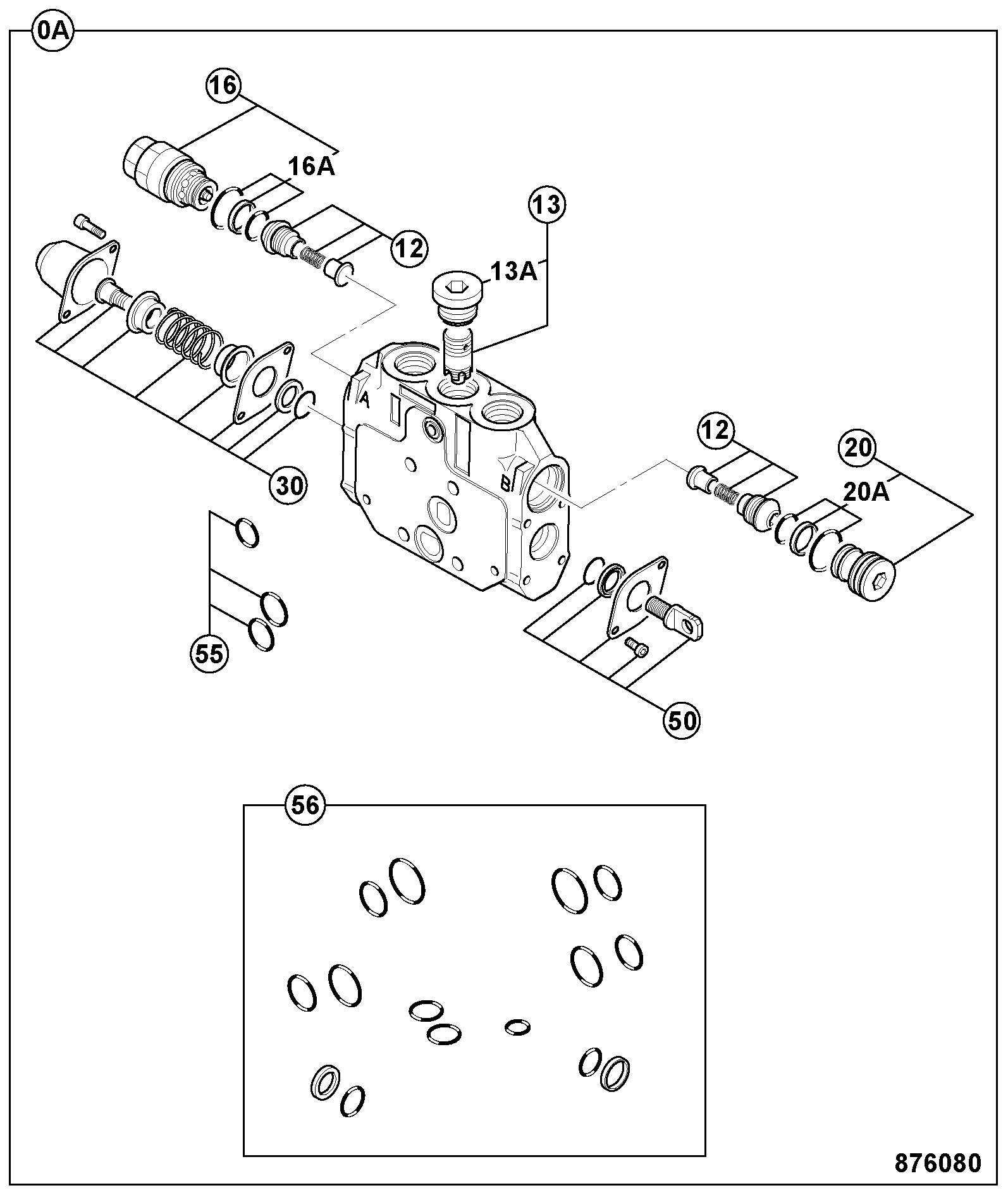 Клапан 25/223495 JCB
