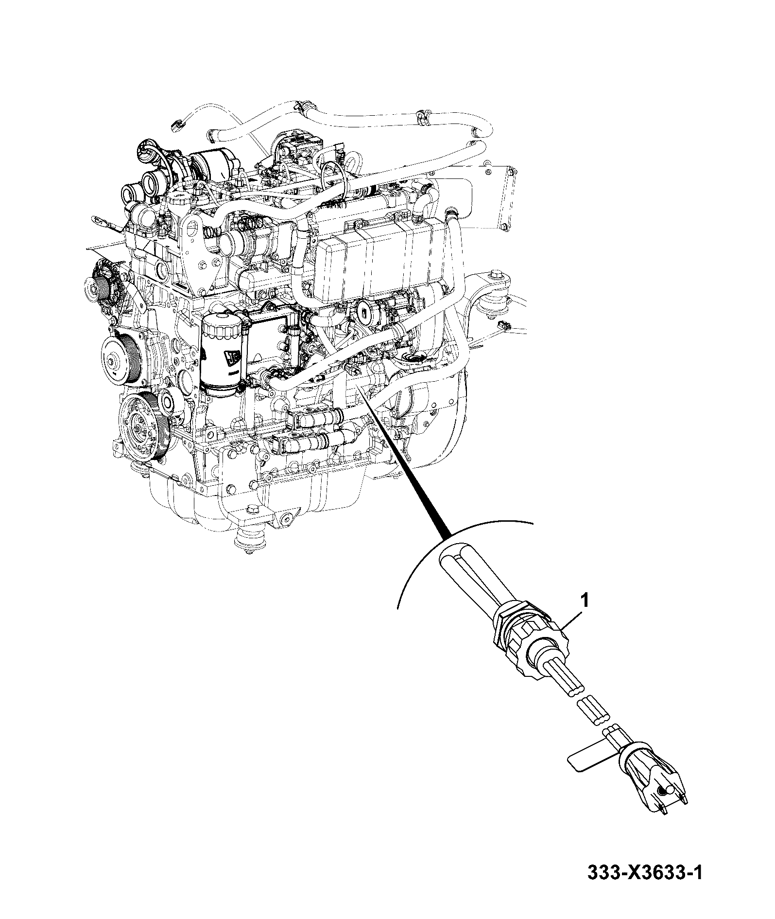 Отопитель 333/X3212 JCB