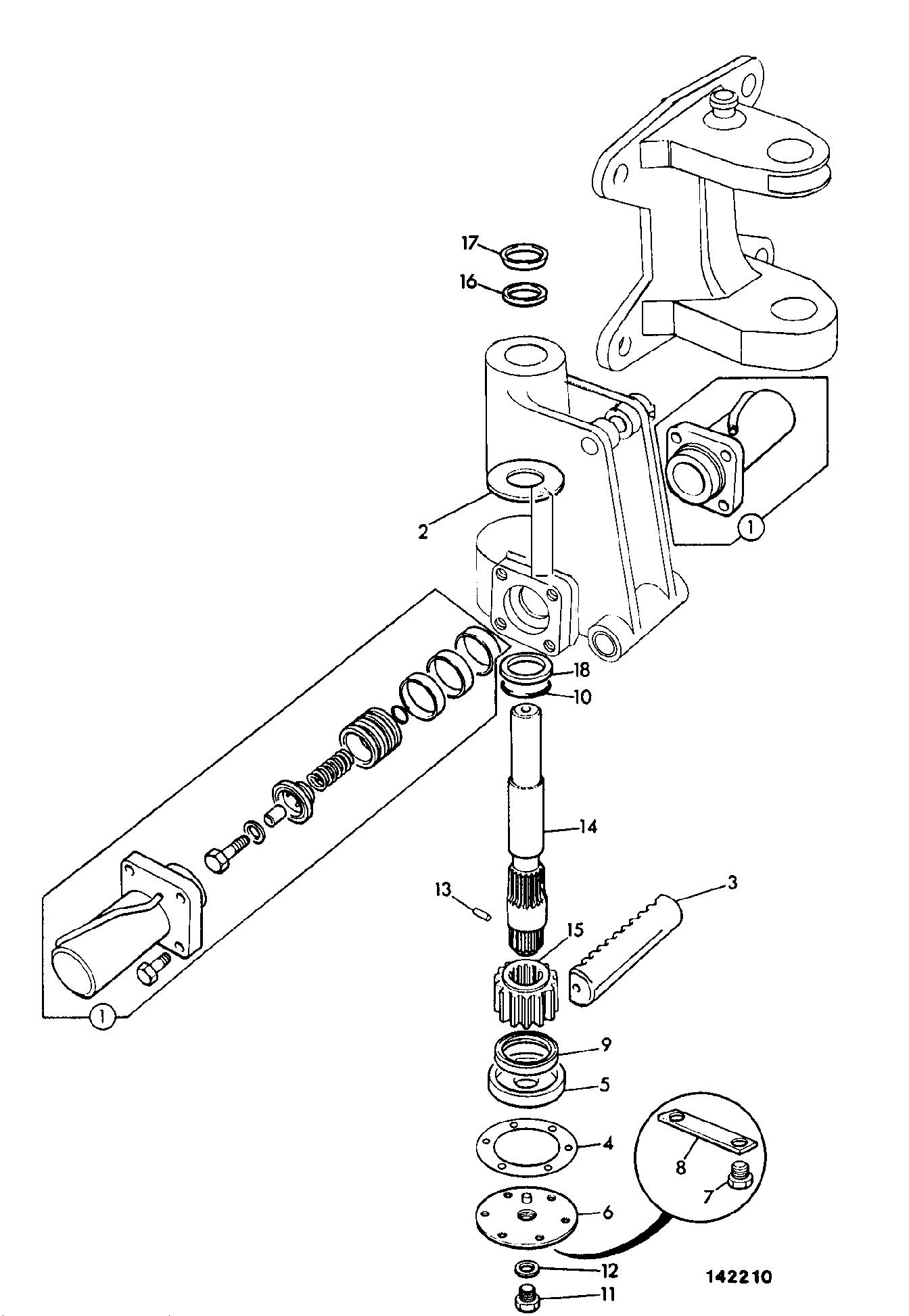 корпус 123/03430 JCB