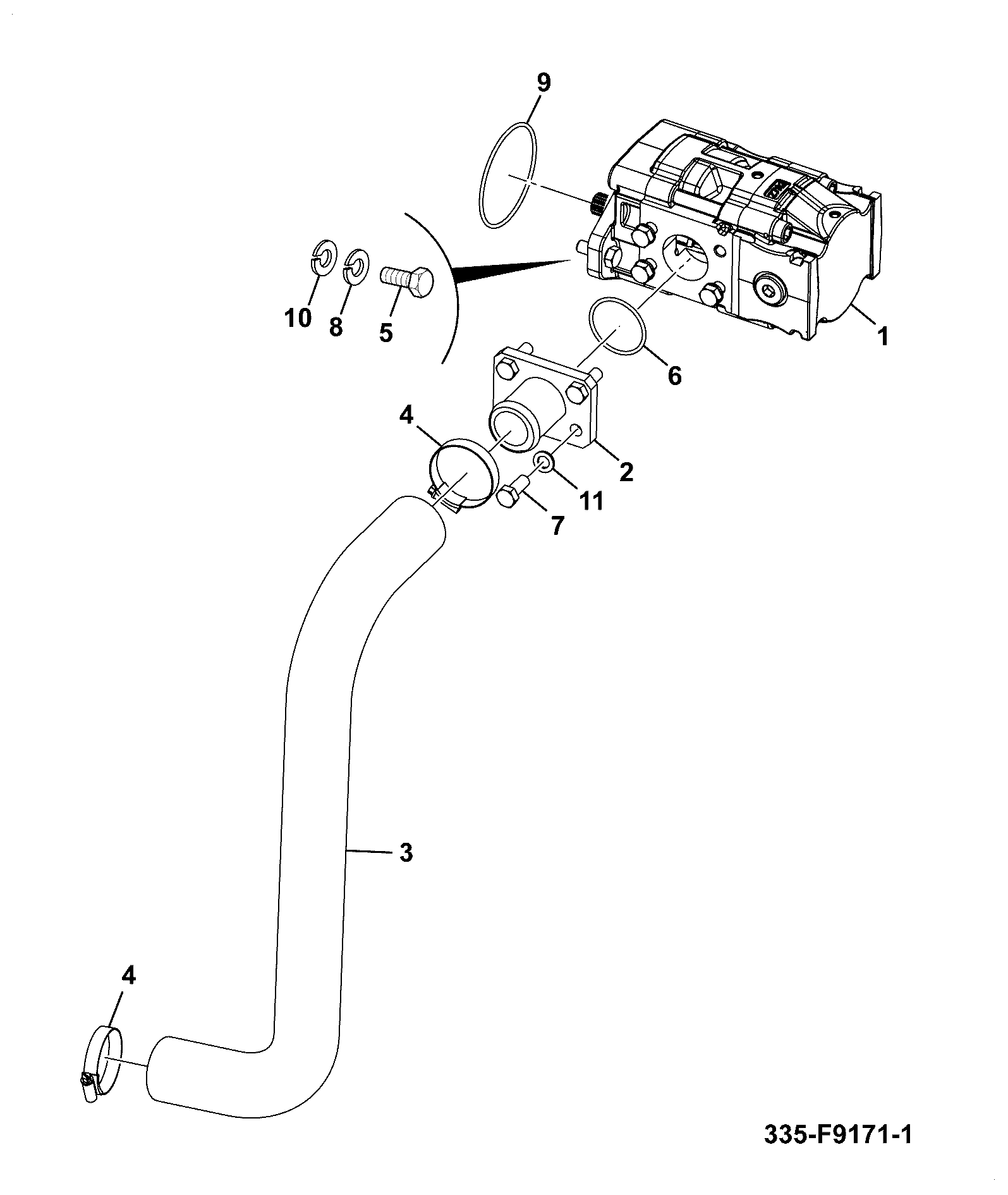 Кольцо уплотнительное 2401/0233 JCB