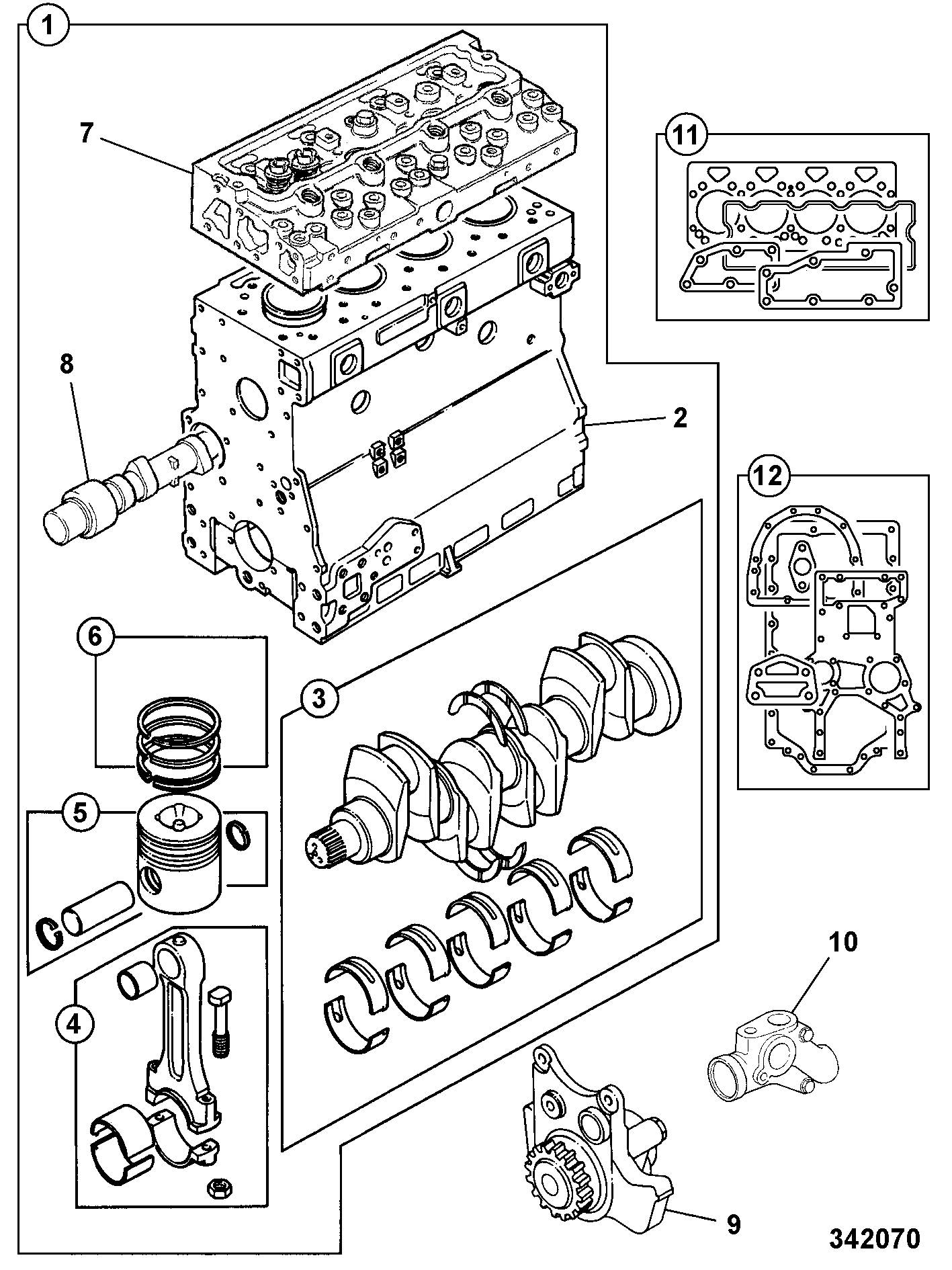 Двигатель 02/202535 JCB