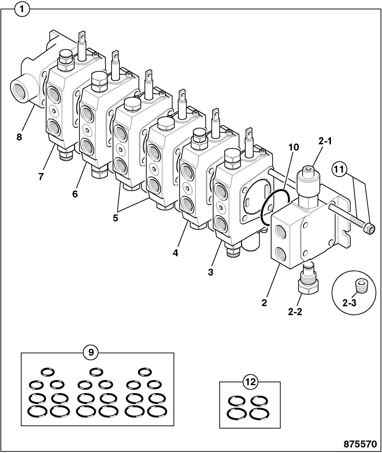 Клапан 25/223277 JCB