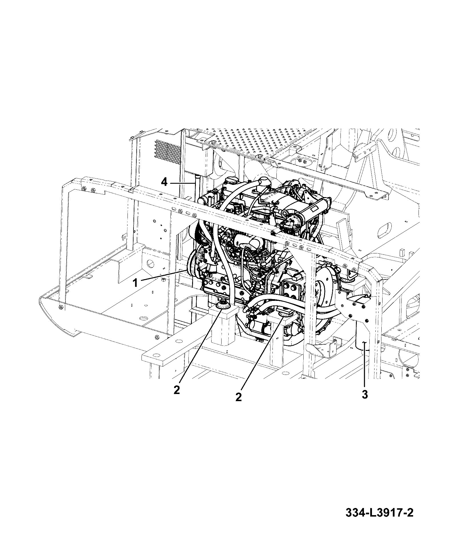 Сборка 334/L3810 JCB