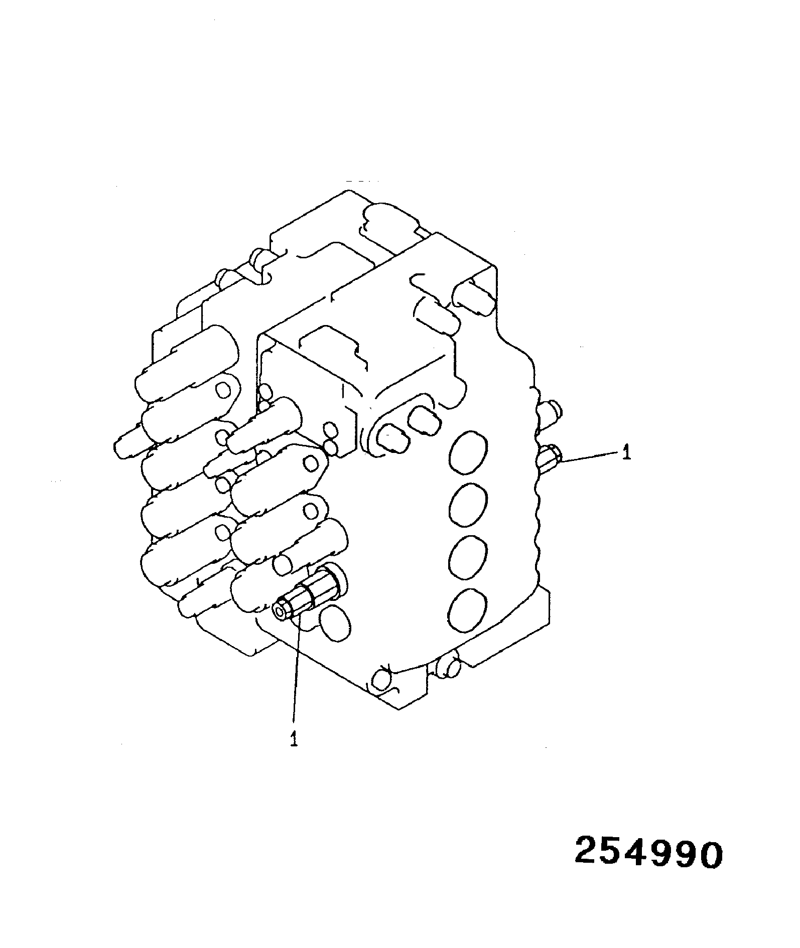 Клапан KNP0287 JCB