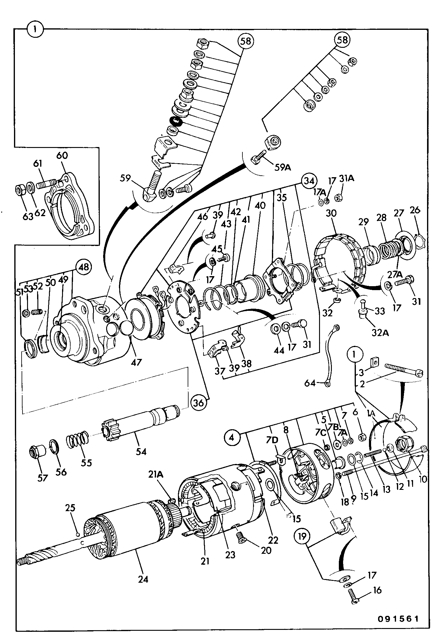 Резистор 714/08424 JCB