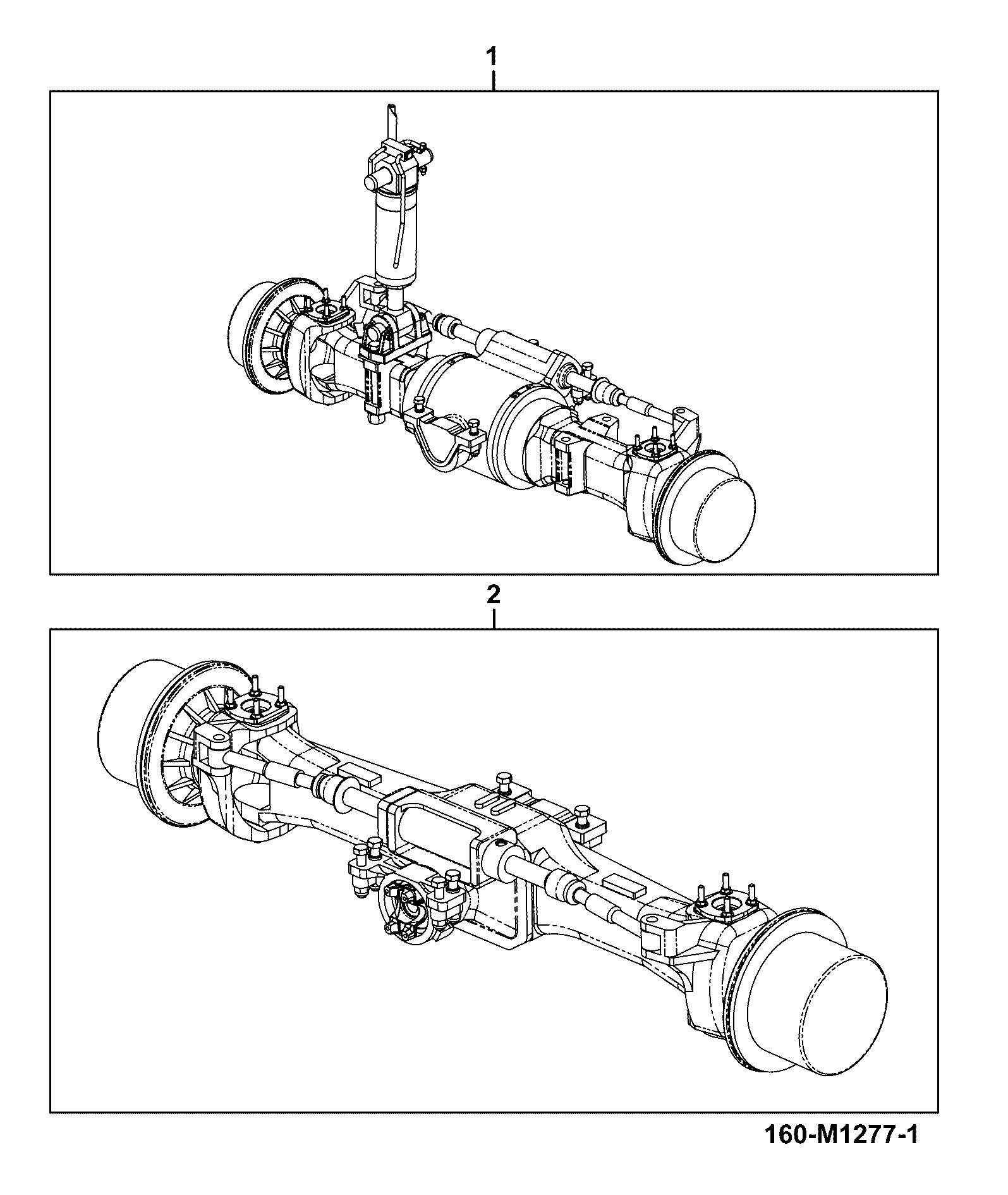 Мост 453/M0811 JCB