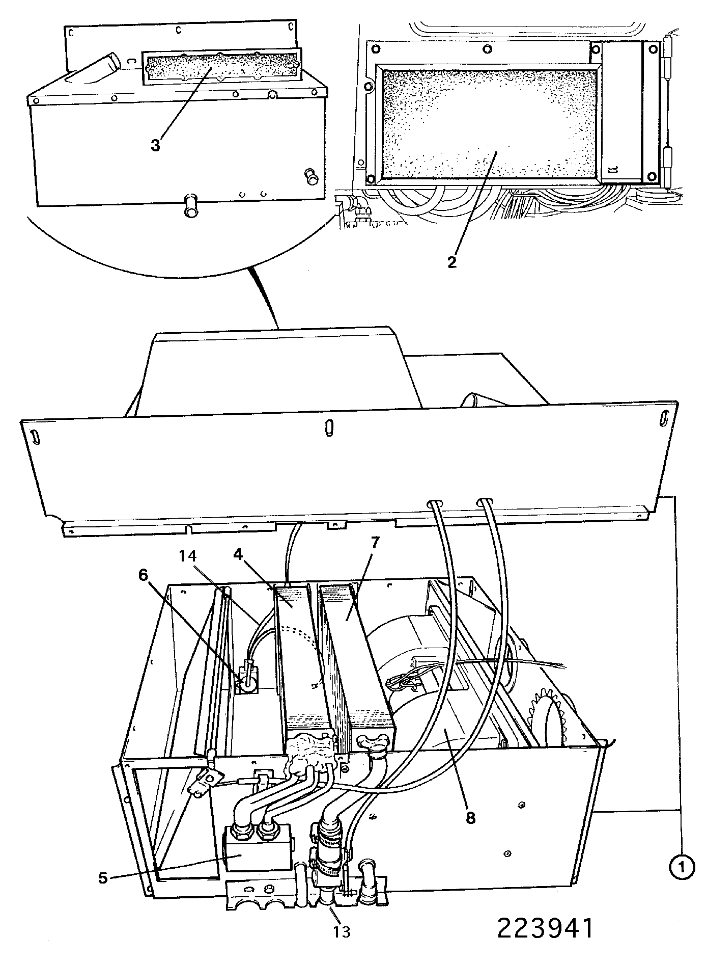 Жгут проводов 701/45601 JCB