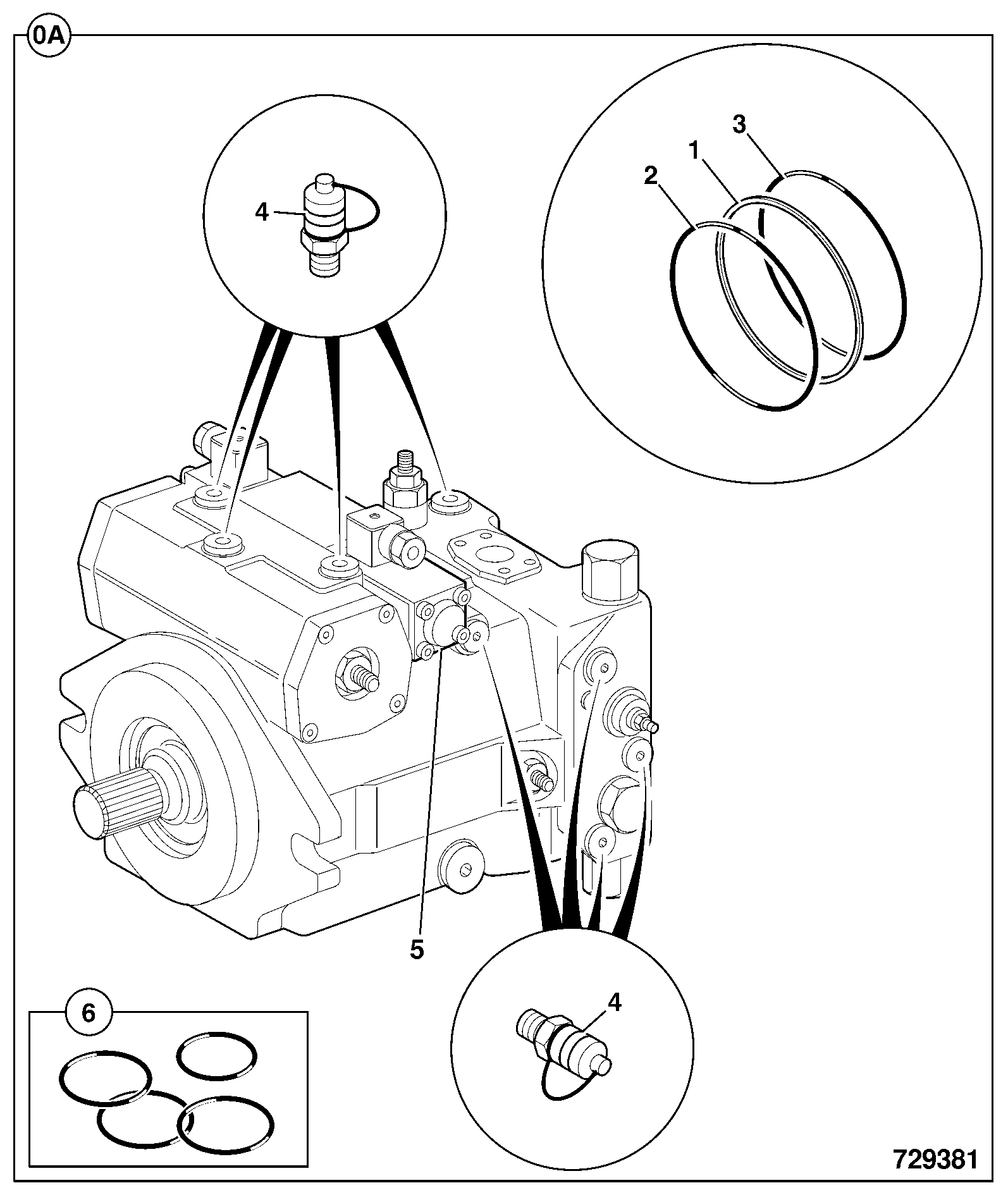 уплотнение 904/20394 JCB