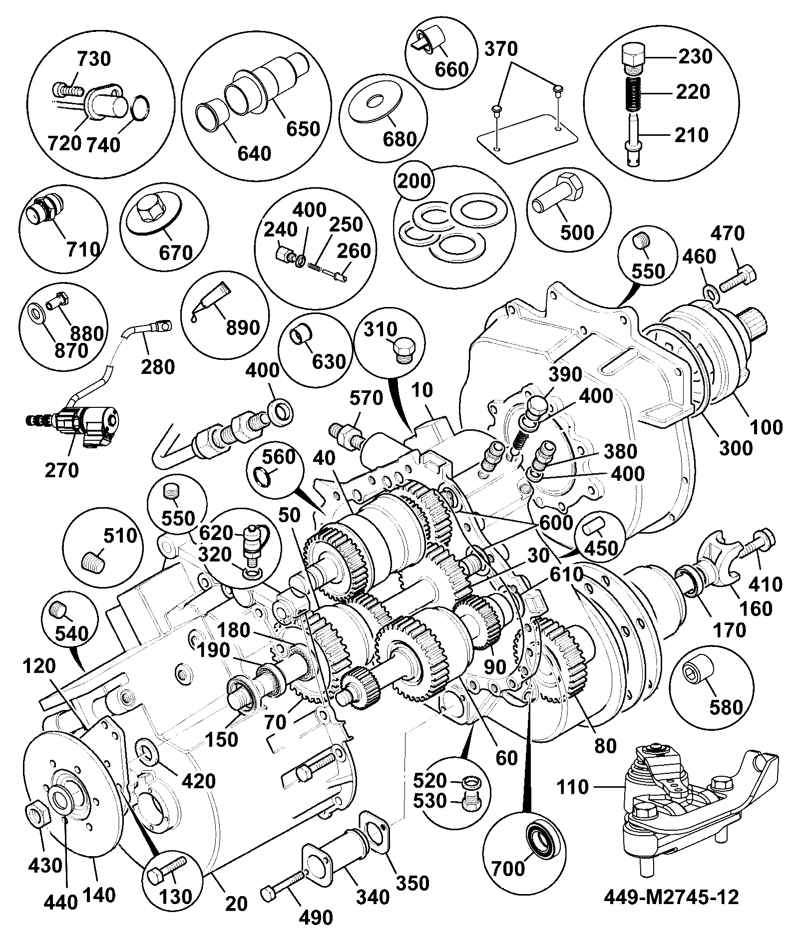 Клапан 25/MM4825 JCB