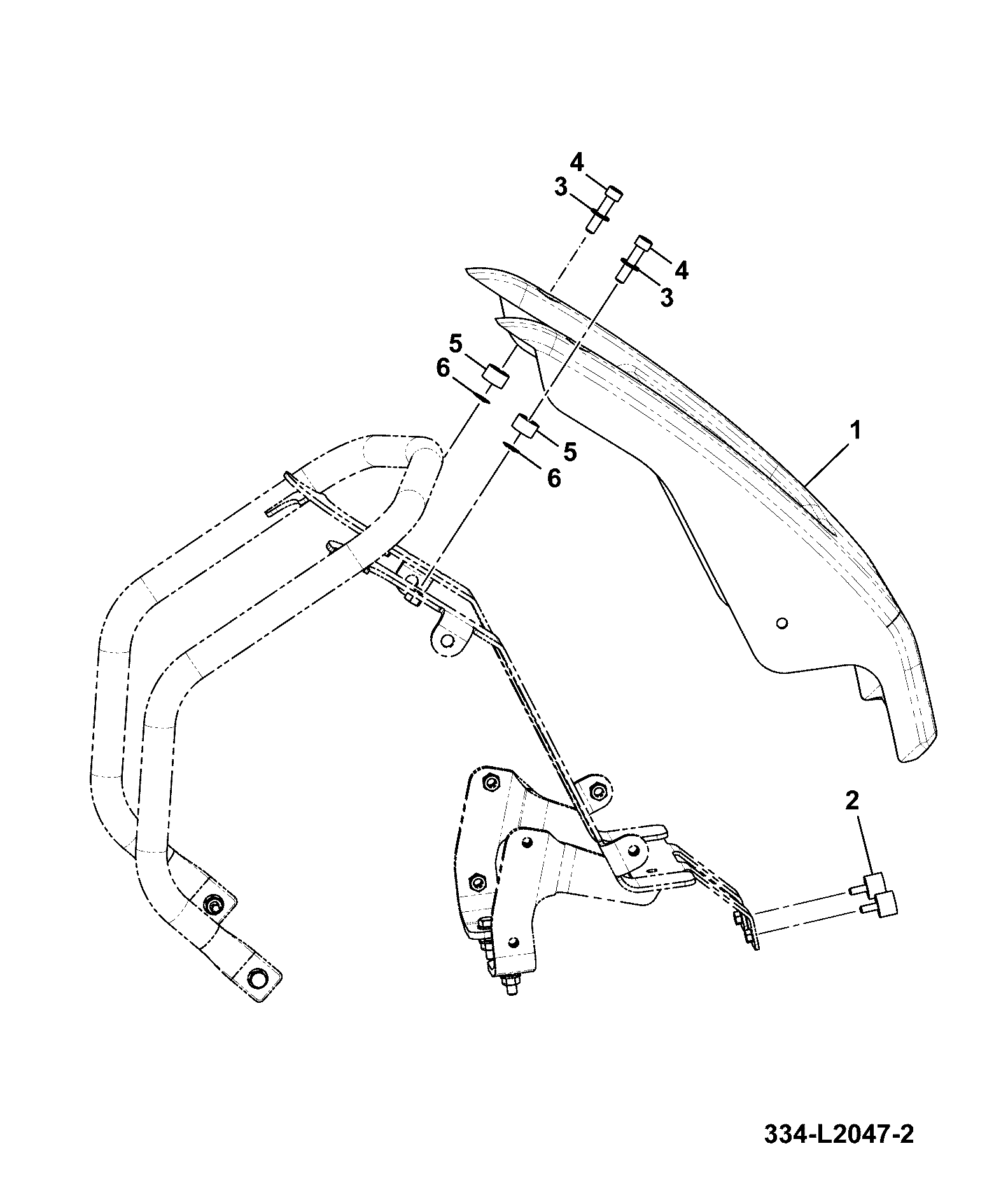 Буфер 334/P2418 JCB