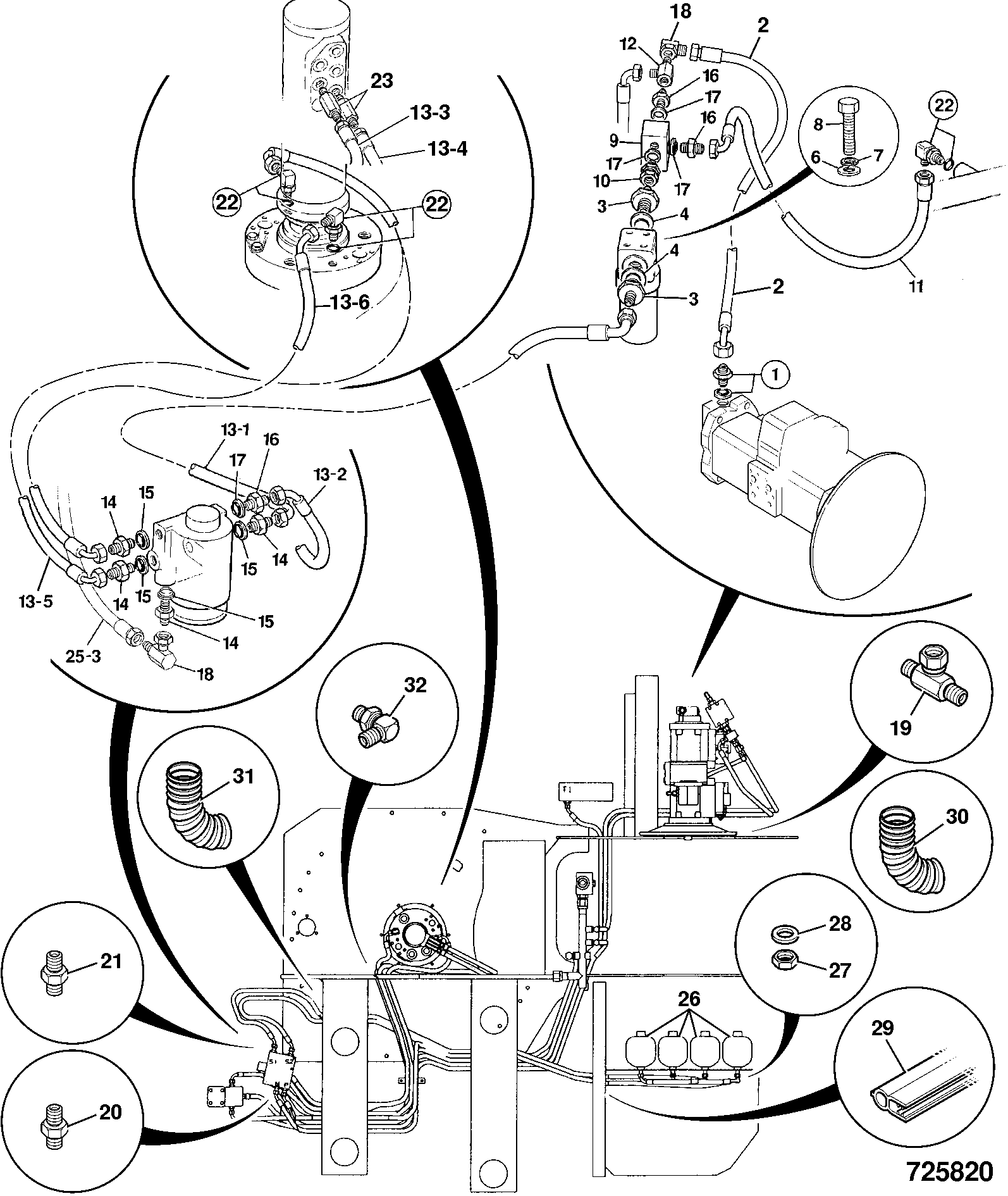 Шланг JNJ0572 JCB