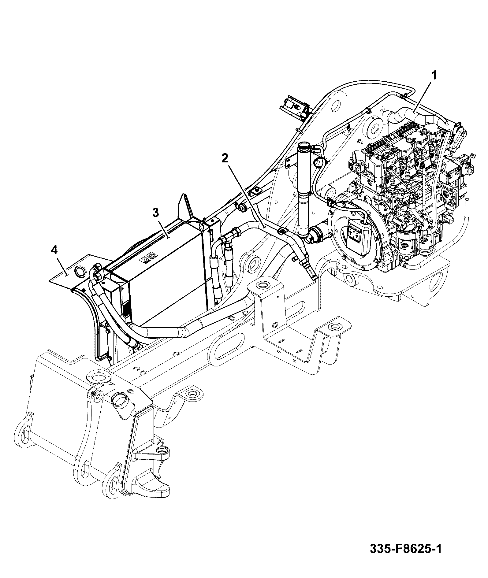 Сборка 334/U2819 JCB