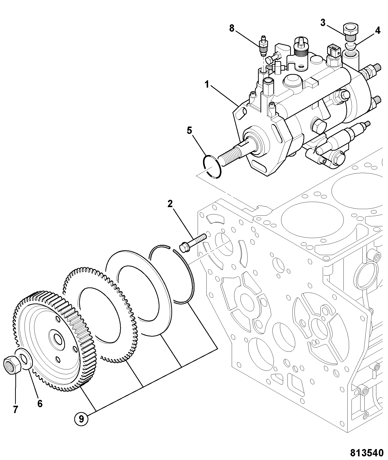 Ниппель 02/940158 JCB