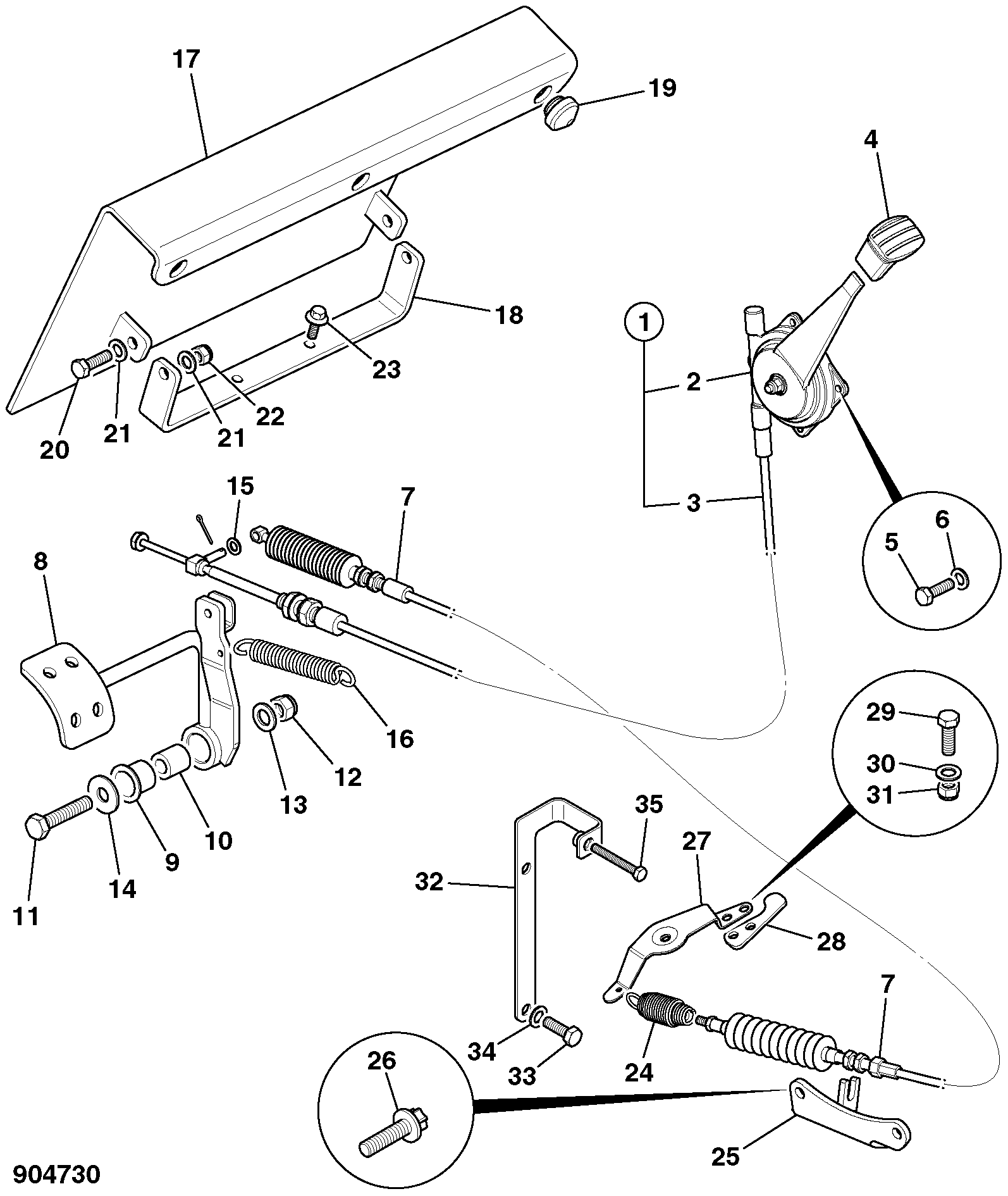 Кабель 910/60284 JCB