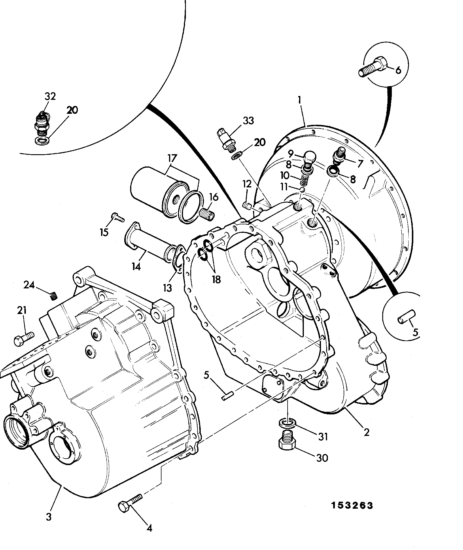 Корпус 445/36201 JCB