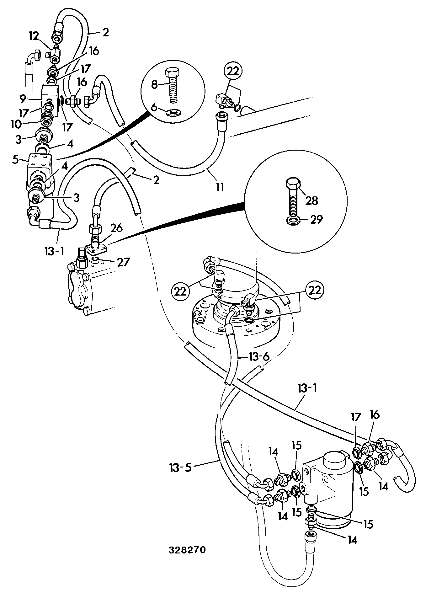 Кольцо уплотнительное JHJ0152 JCB