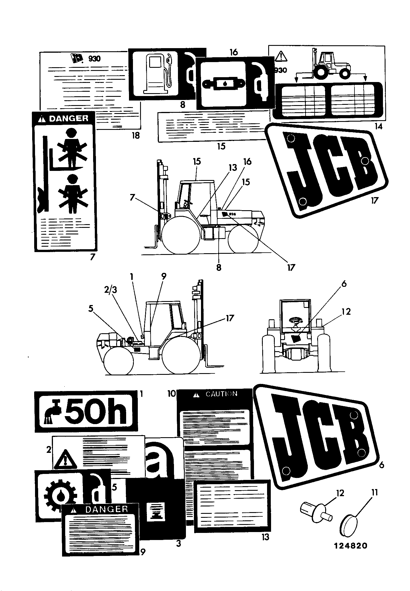 Пластина 817/01488 JCB