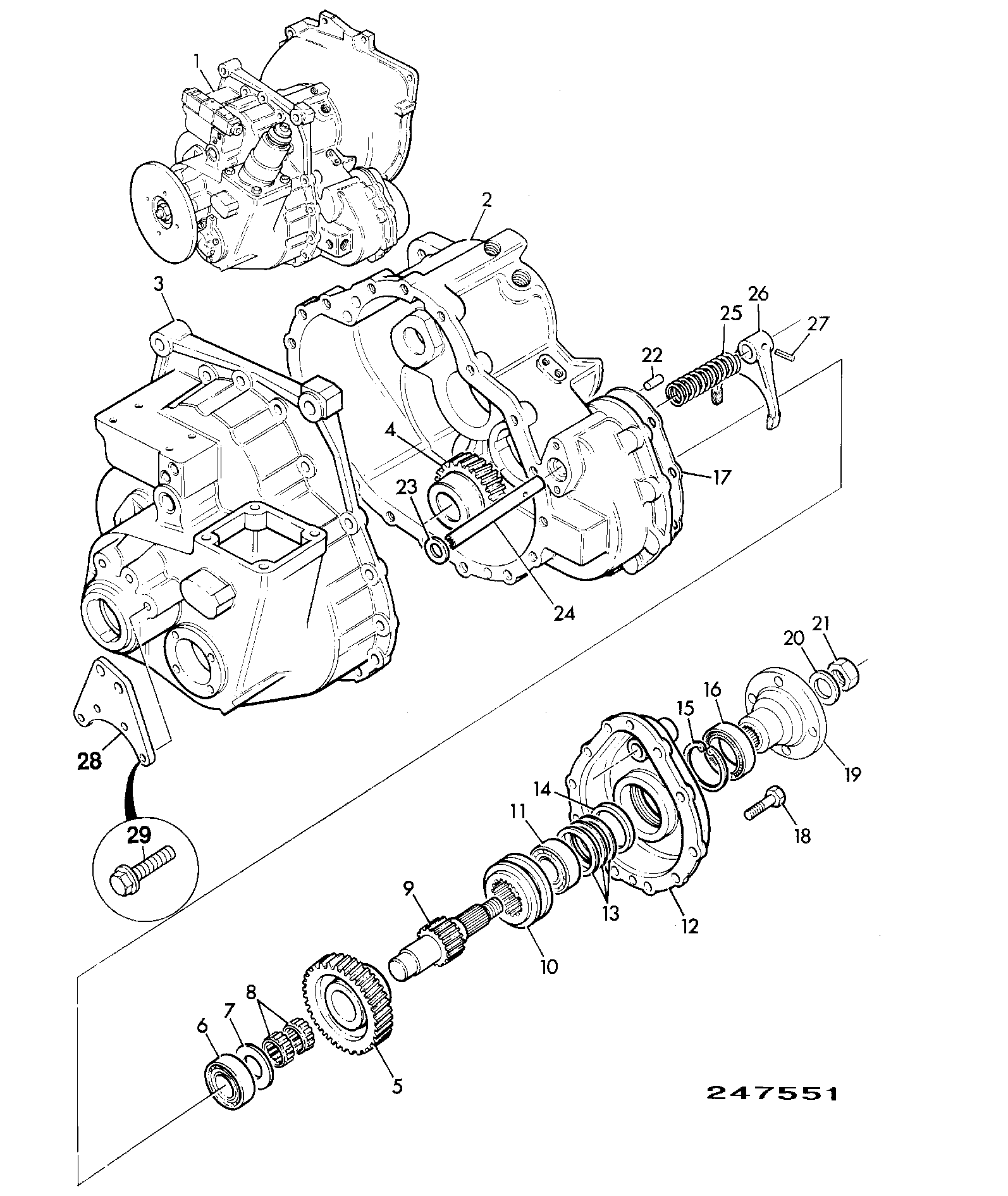 прокладка 813/00323 JCB