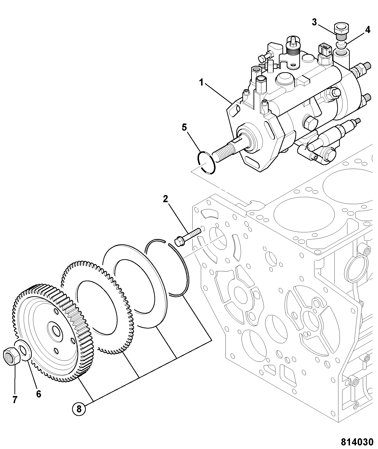 Насос 17/928600 JCB