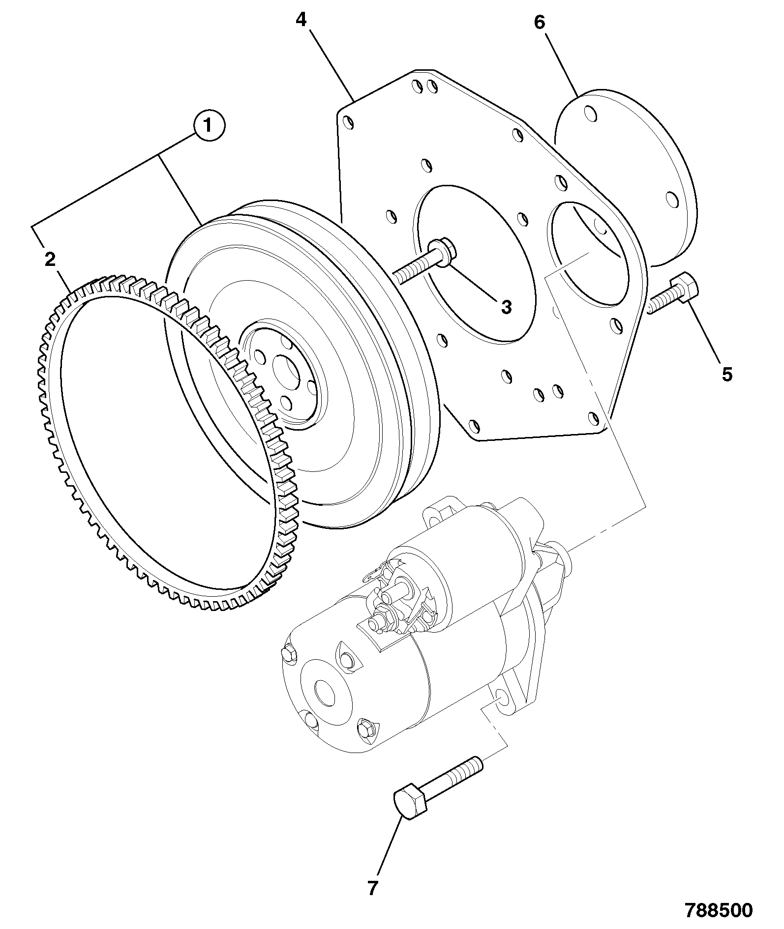 болт 02/630926 JCB