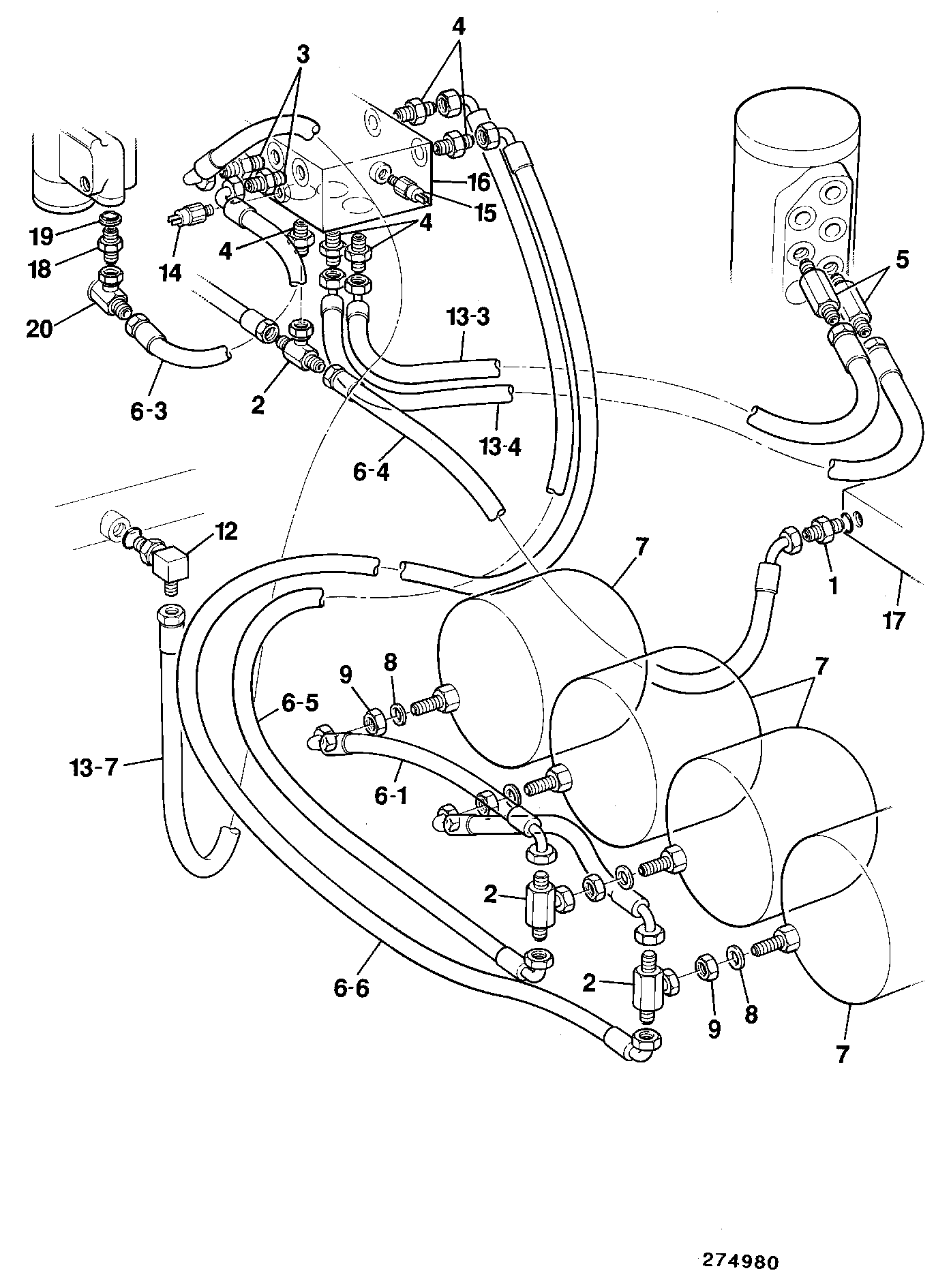 Шланг JNJ0571 JCB