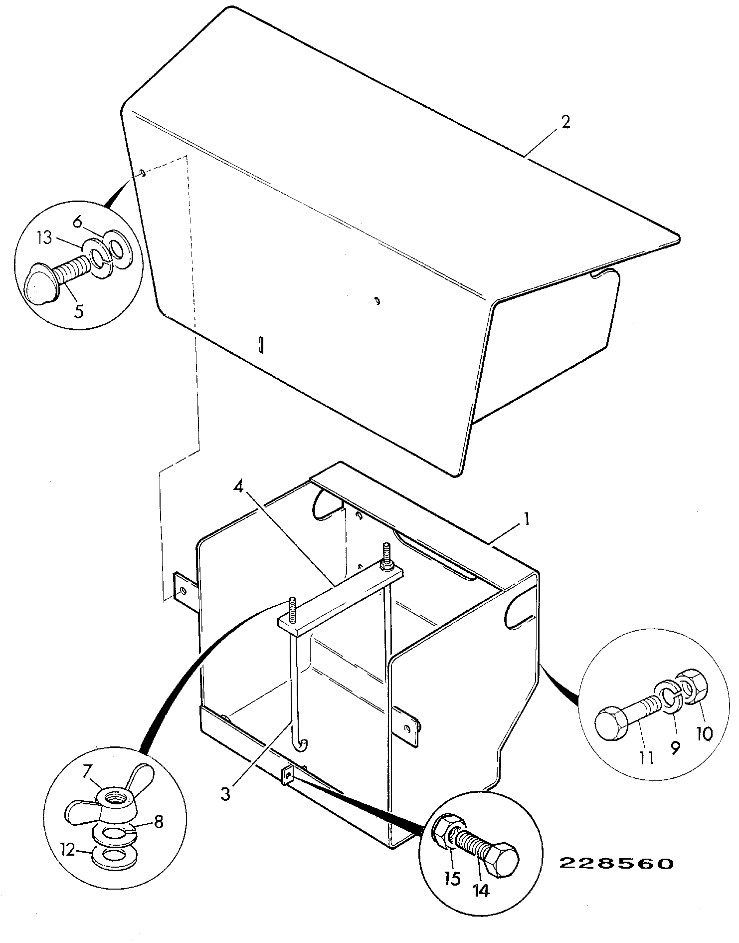 Короб 141/84300 JCB