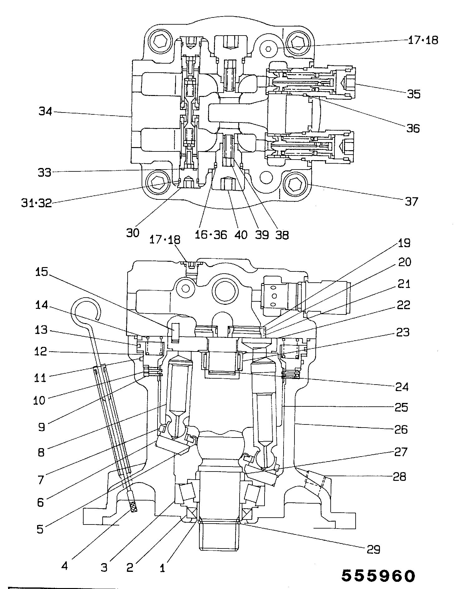 Кольцо уплотнительное LBQ0110 JCB