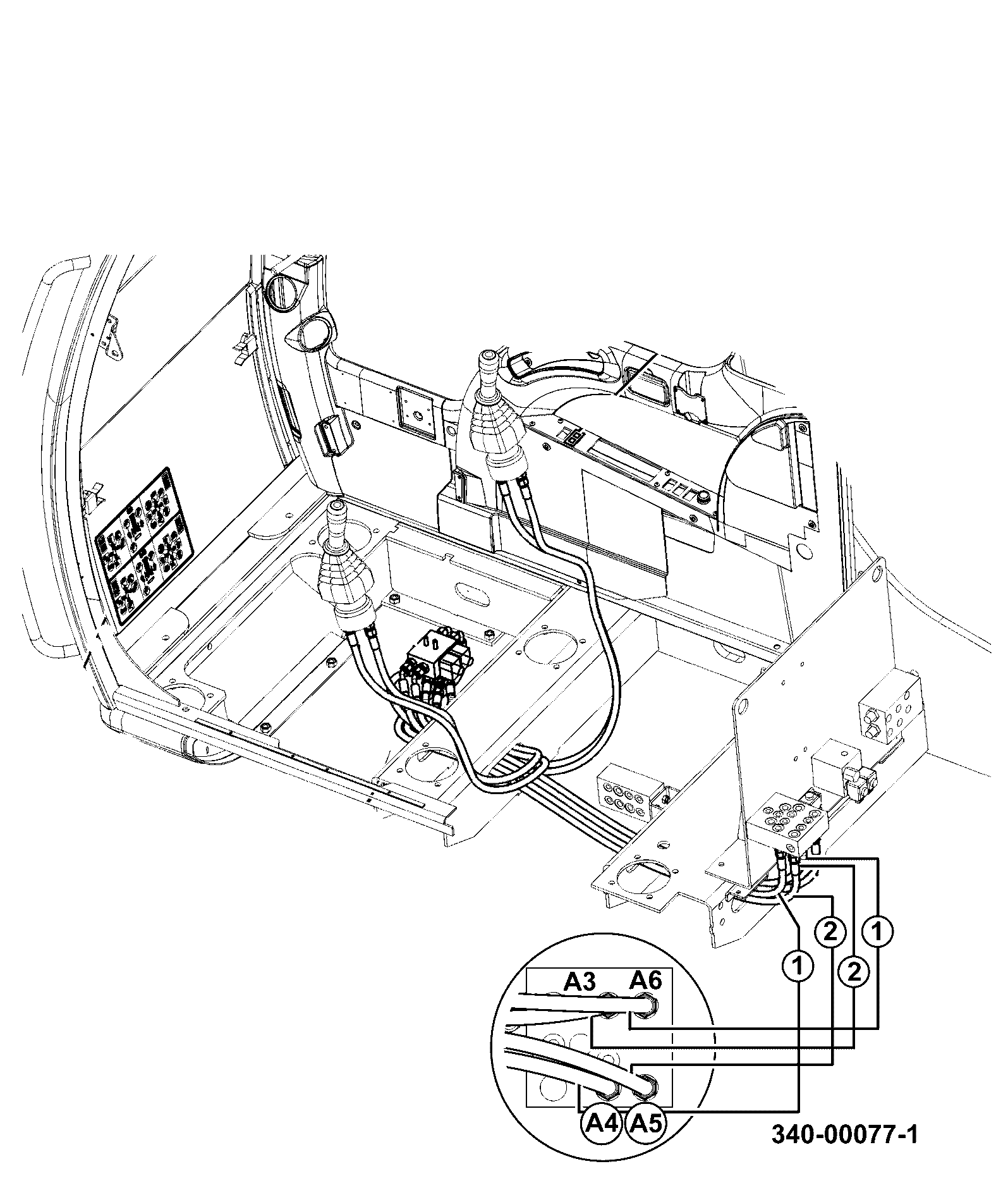 Комплект-шланг 331/26636 JCB