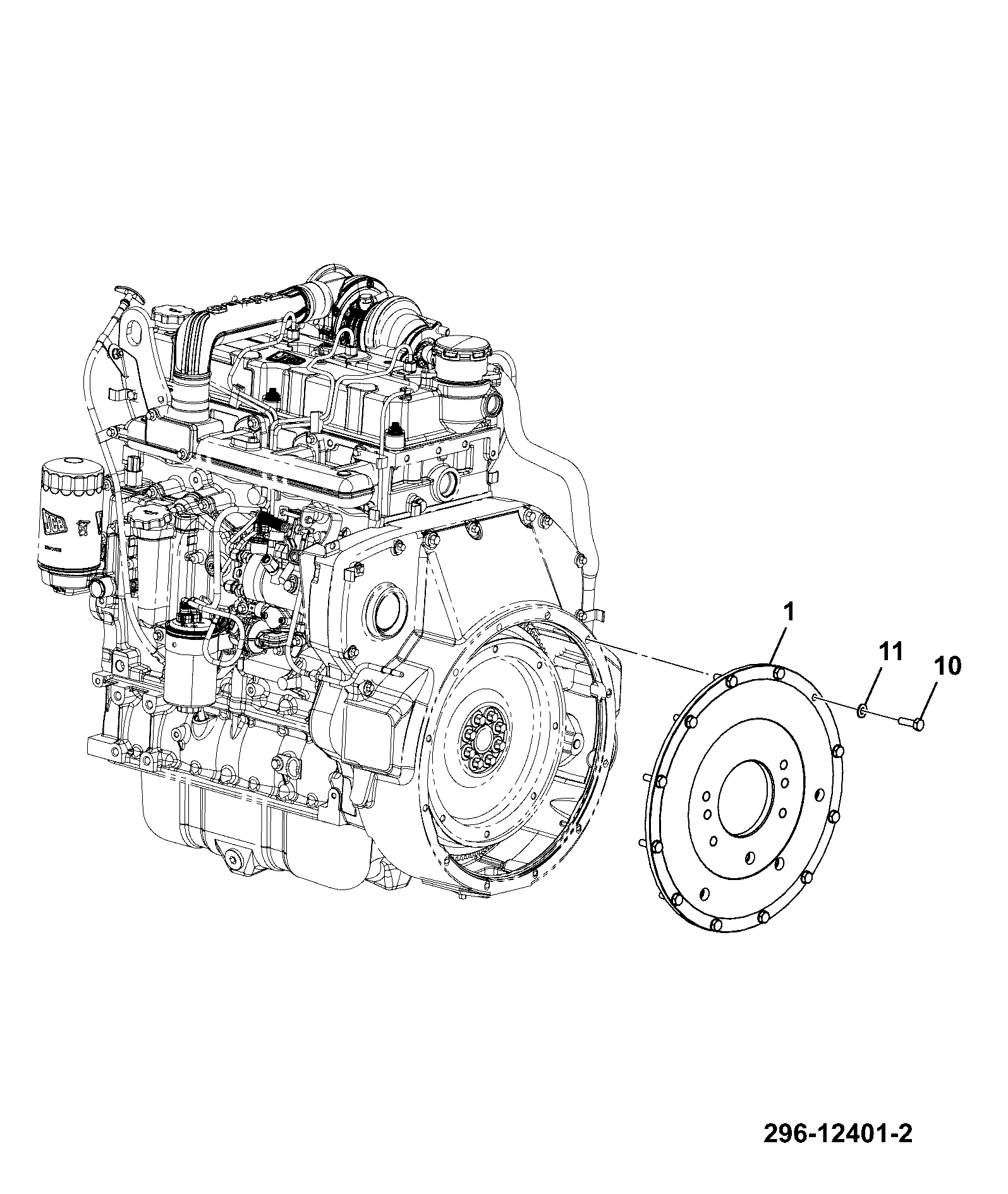 Пластина 332/R8516 JCB