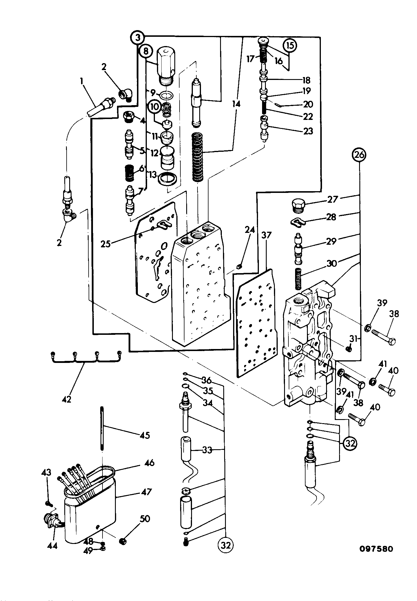 пробка 241323 JCB
