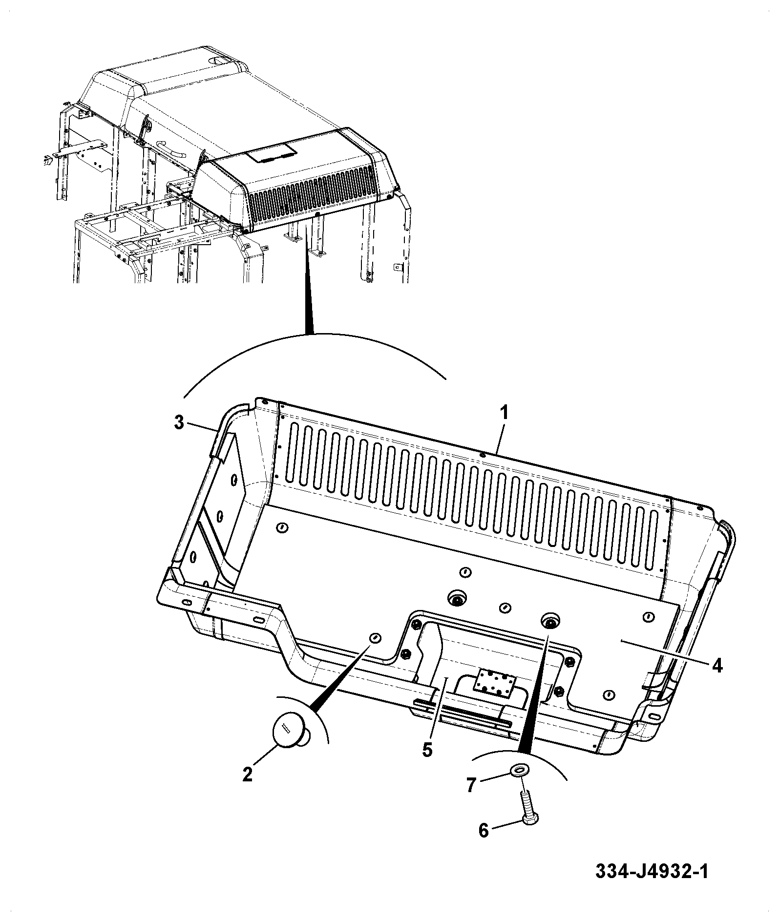 Комплект 334/J4934 JCB