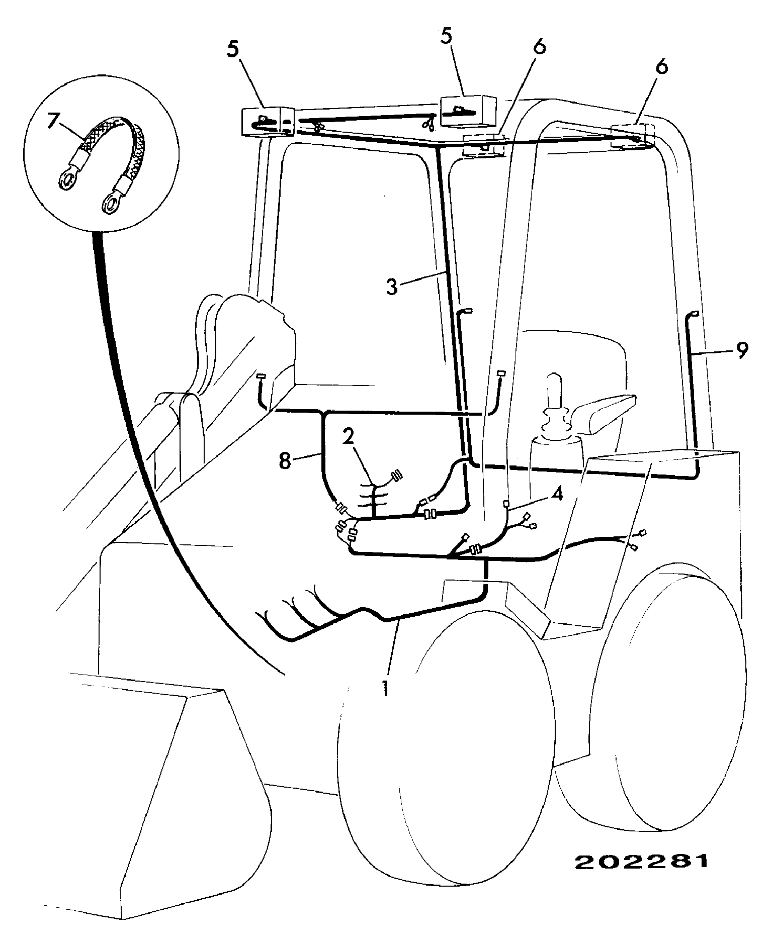 Пробка 718/51300 JCB