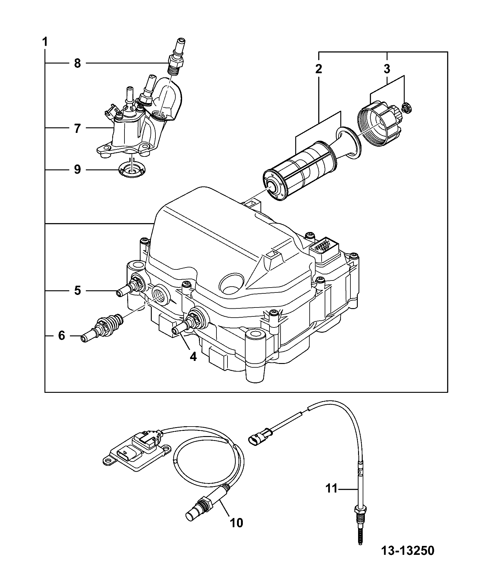 Блок 334/C0646 JCB