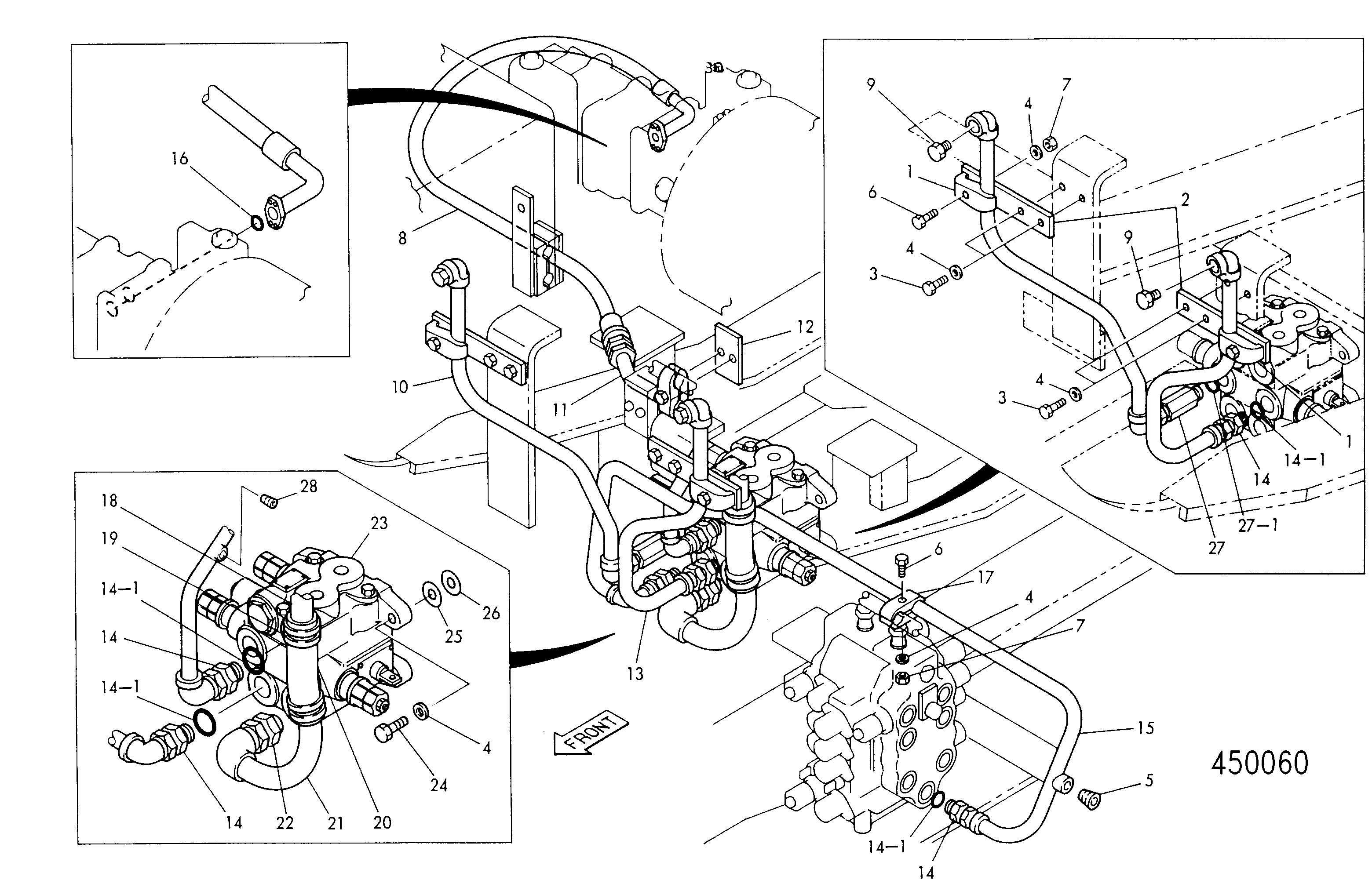 Кольцо уплотнительное MOCM0284 JCB
