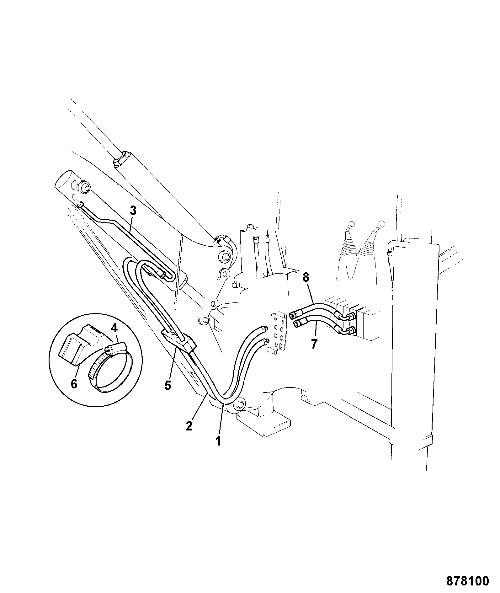 Установка 128/17086 JCB