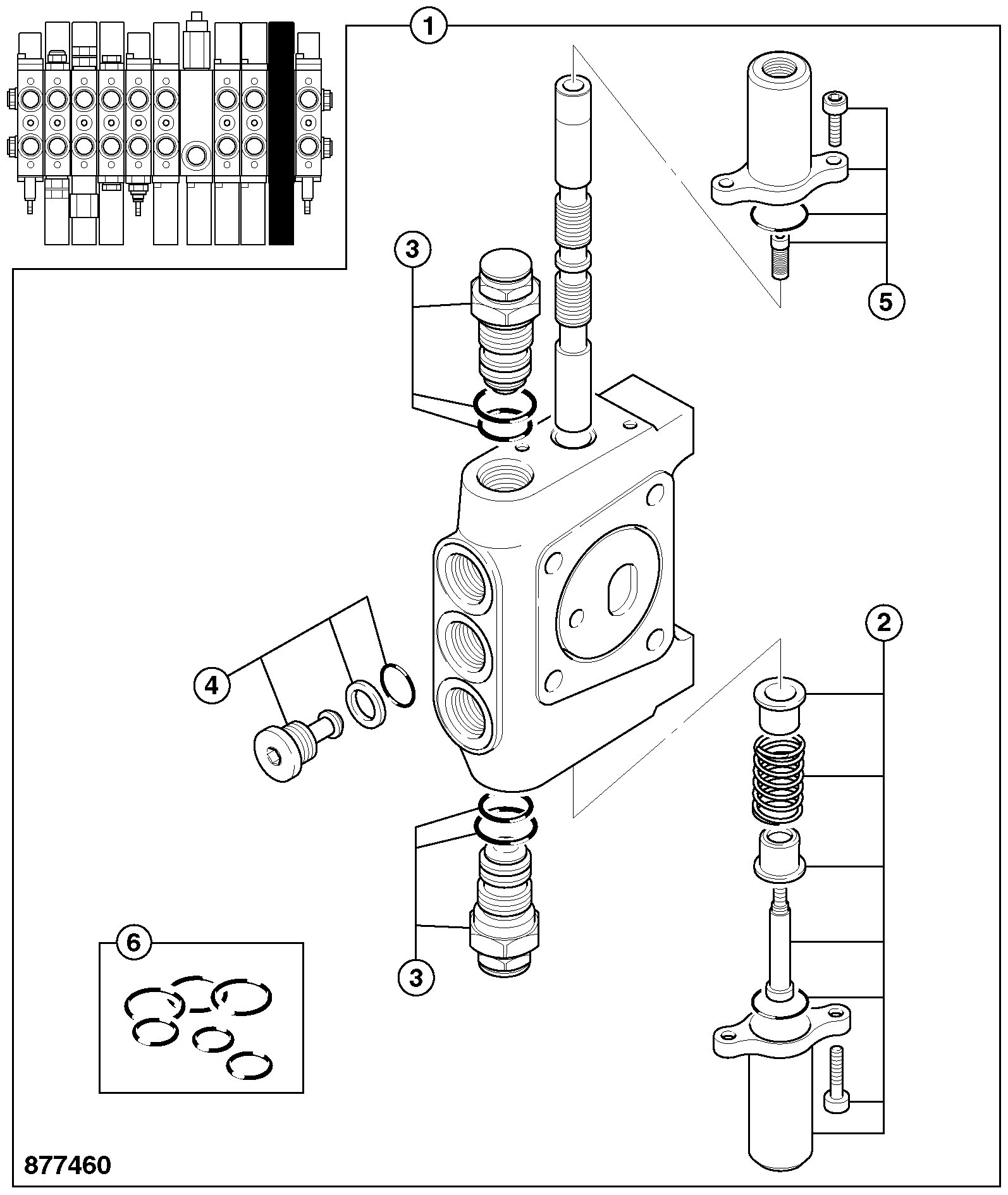 Комплект 25/223625 JCB