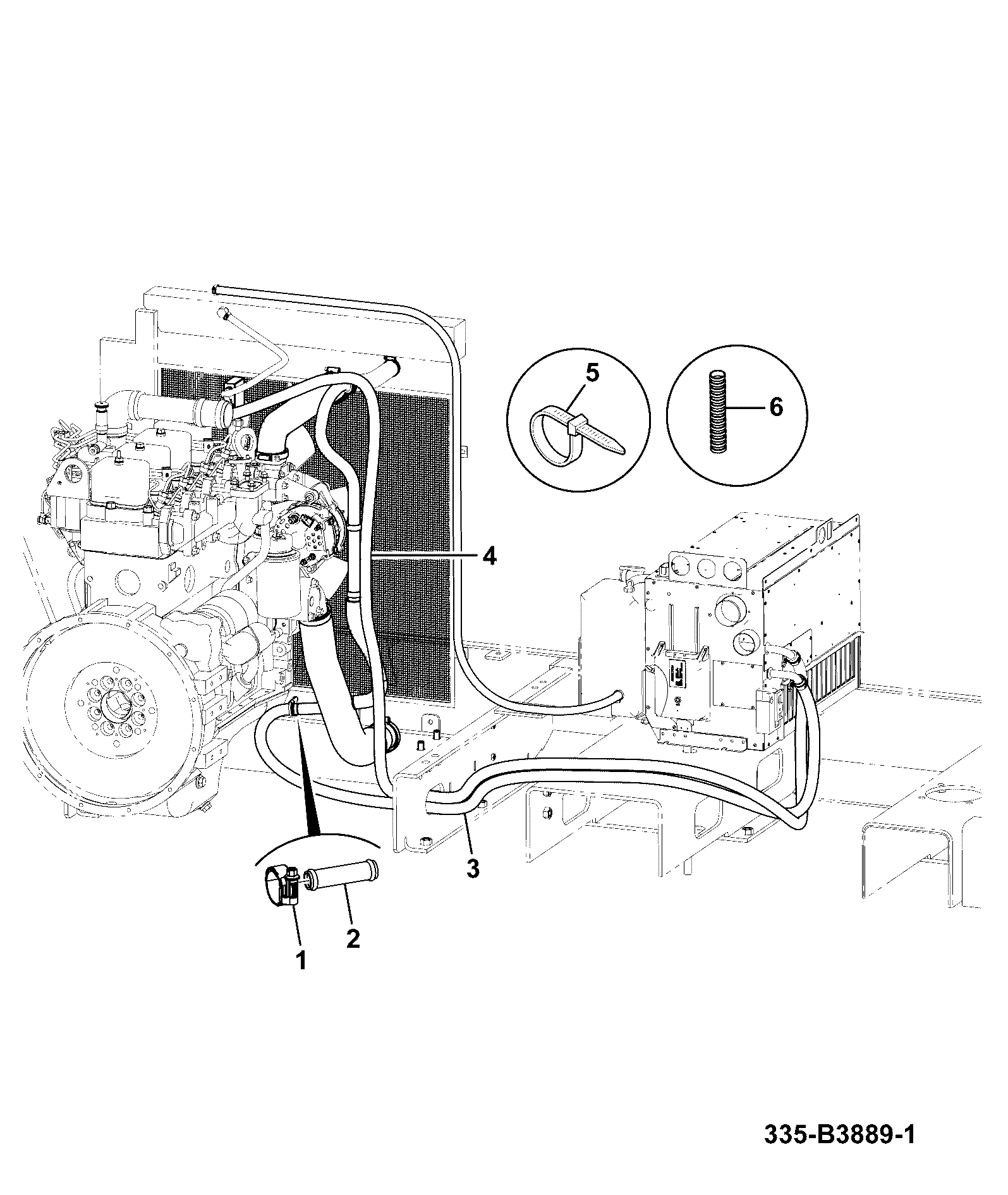 Шланг 335/B3559 JCB