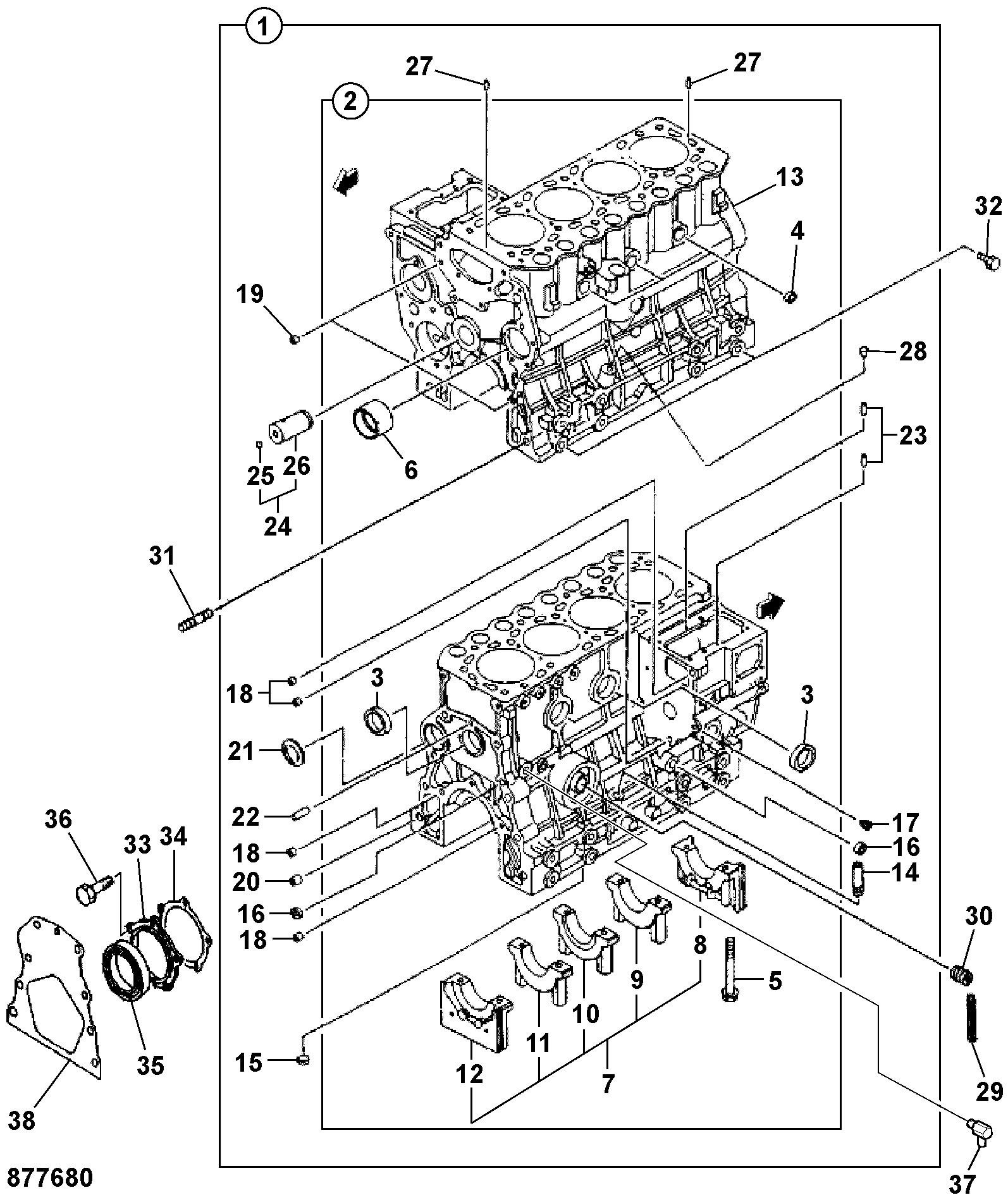 пробка 331/90682 JCB