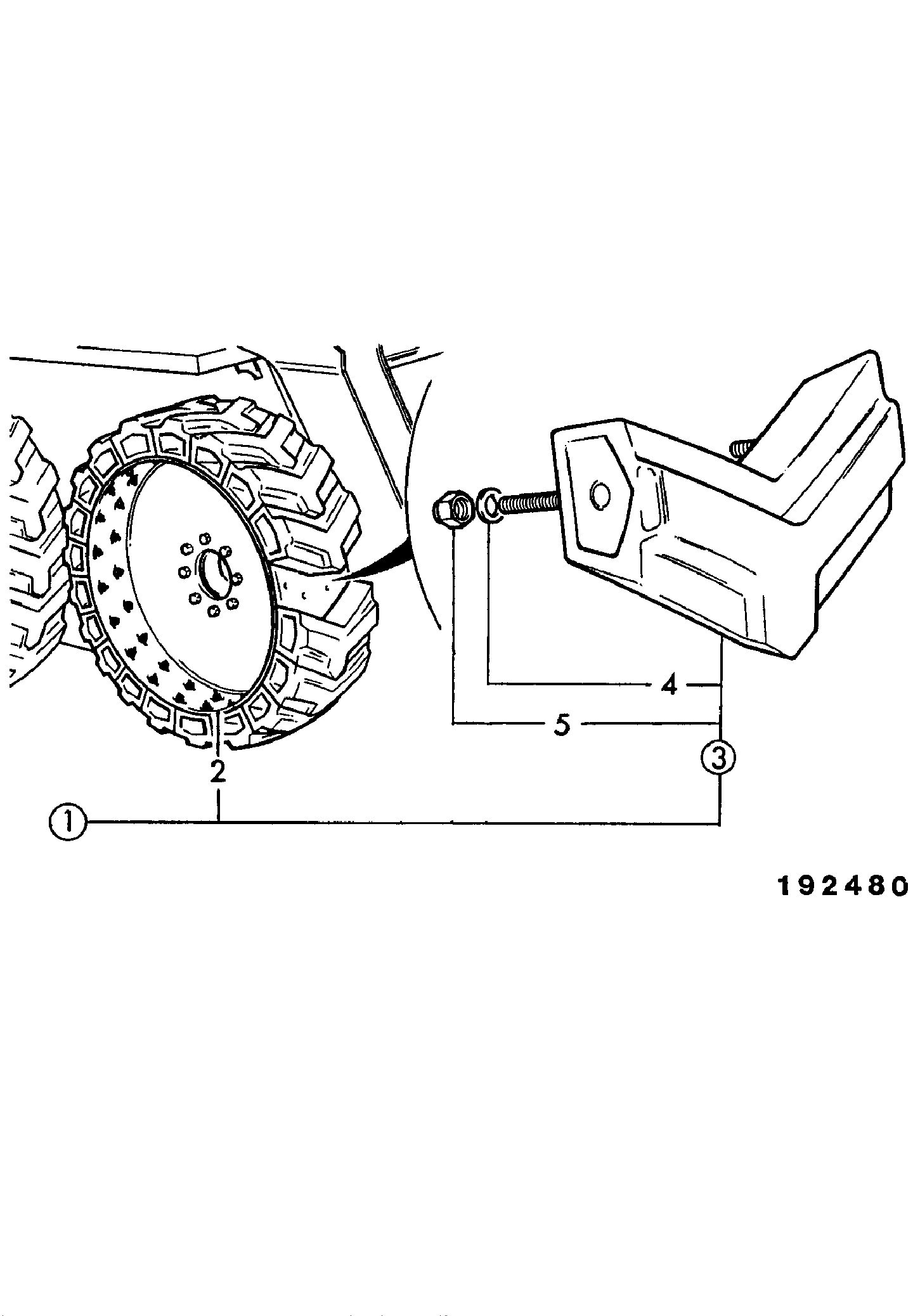 Колесо 41/940127 JCB
