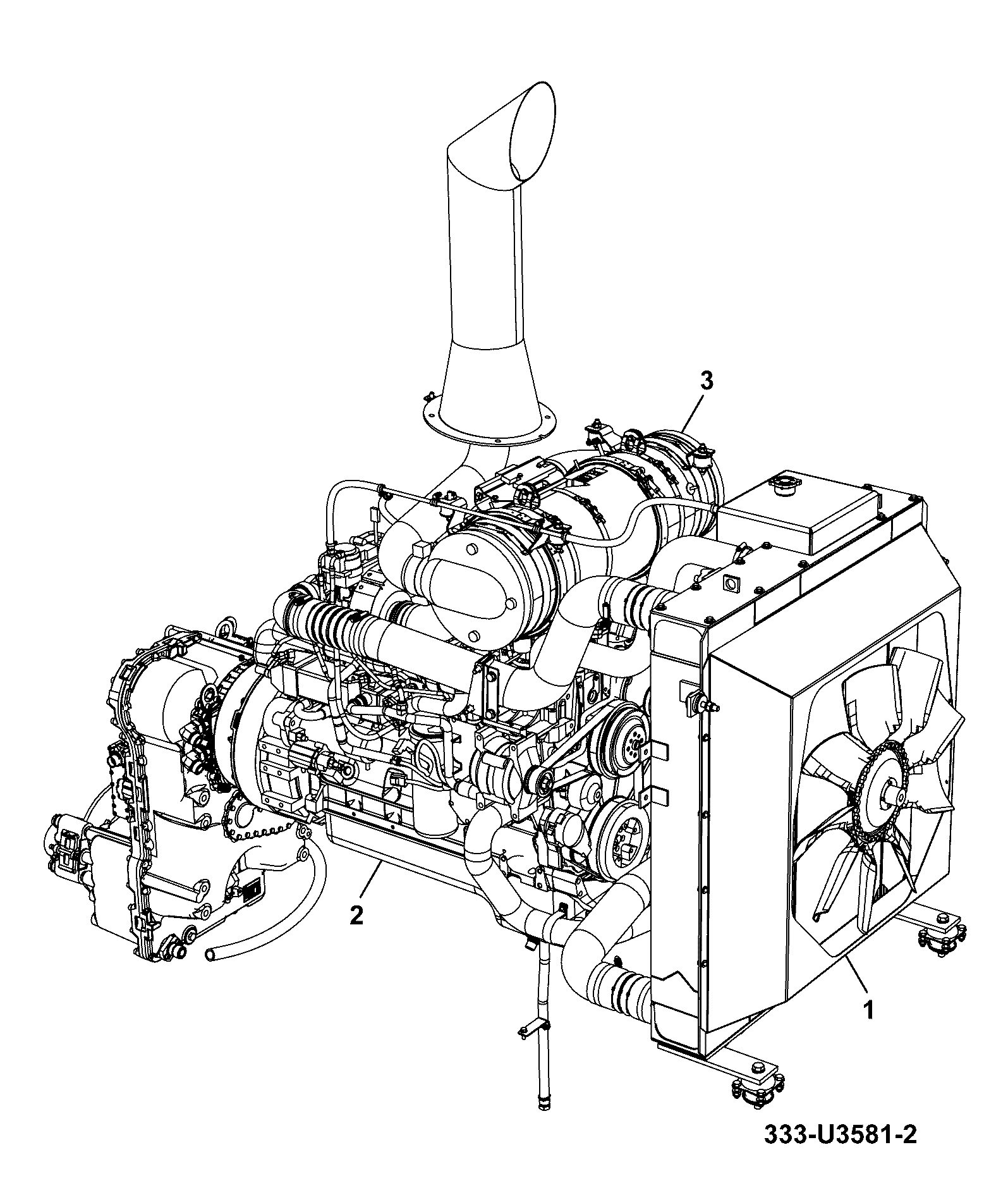 Сборка 333/U3580 JCB